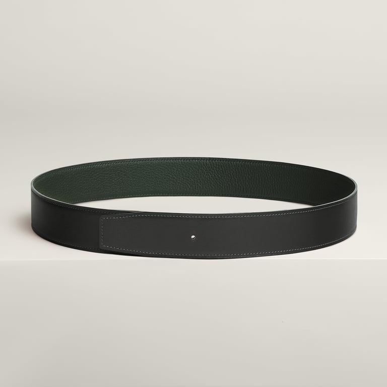 Reversible leather strap 38 mm