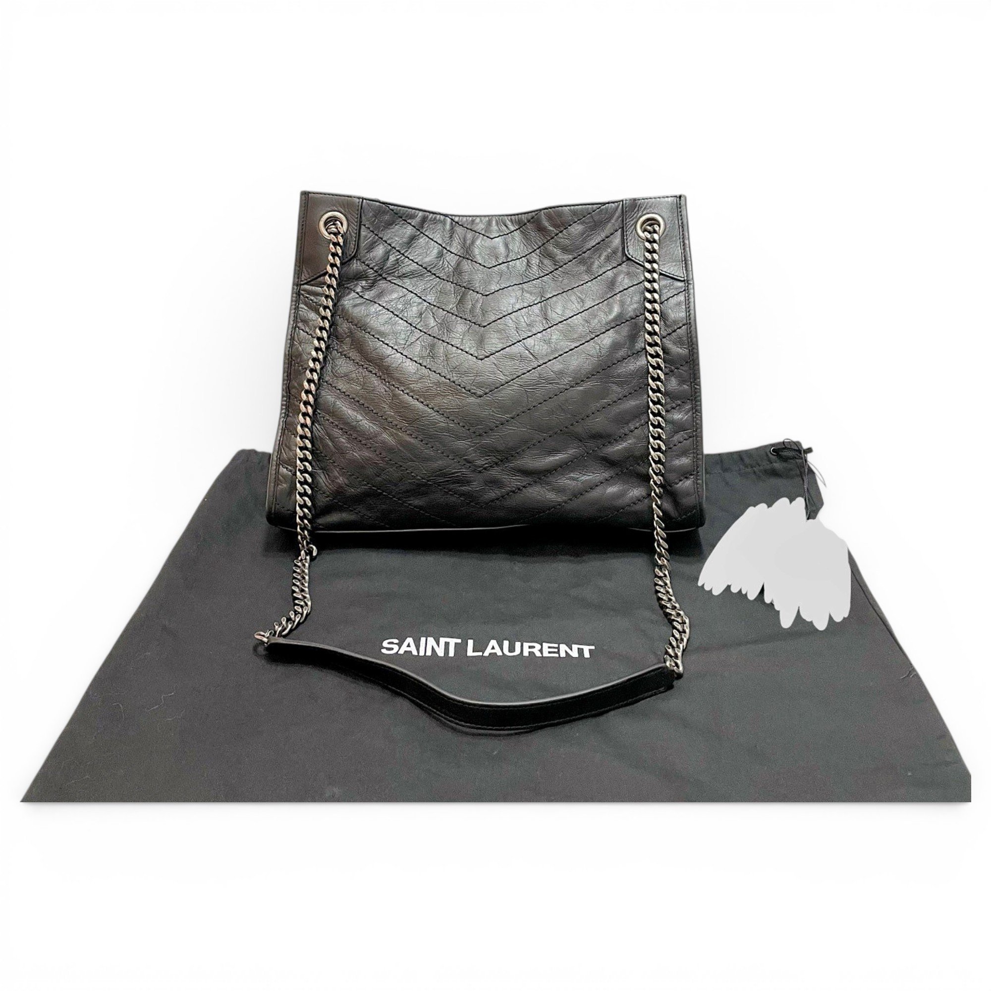 Niki leather handbag