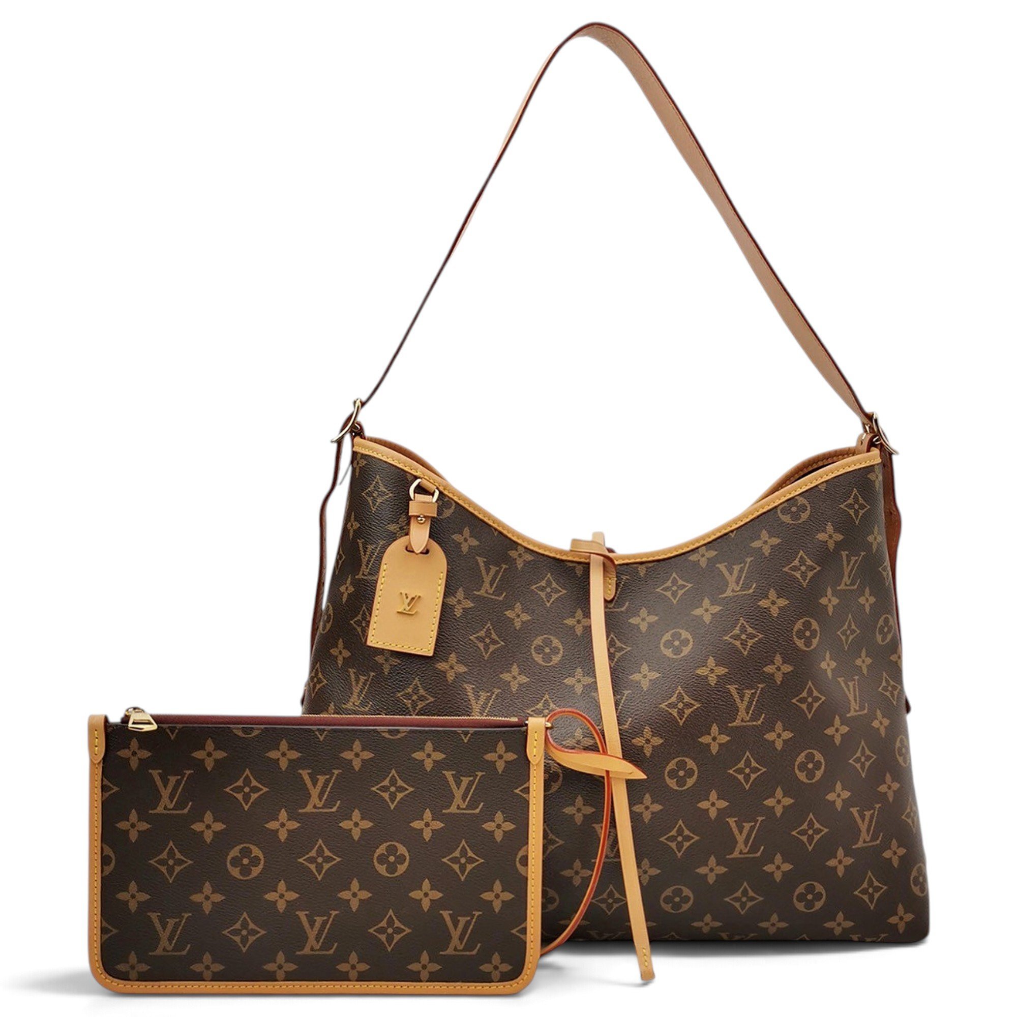 Carry All leather handbag