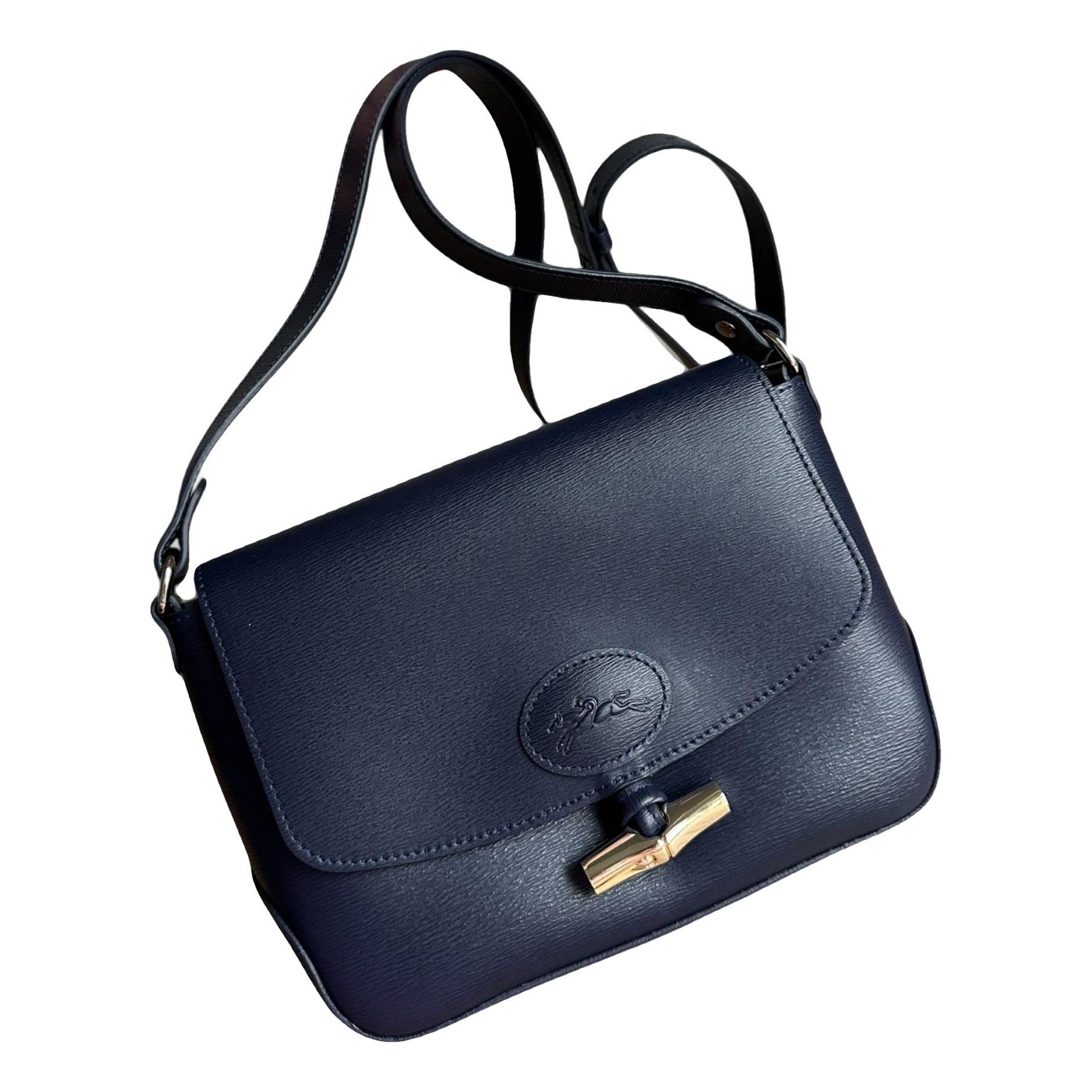 Leather crossbody bag