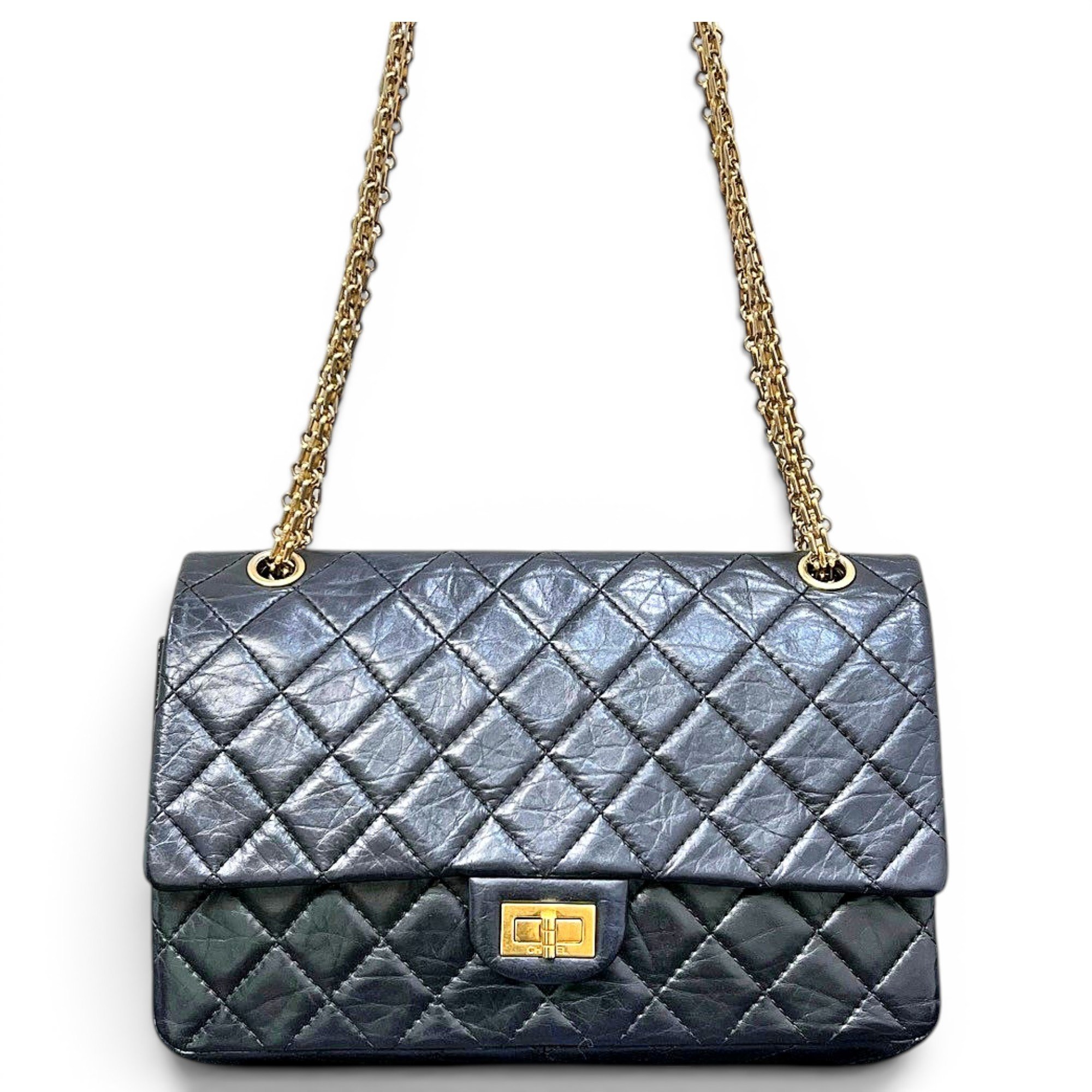 2.55 leather handbag