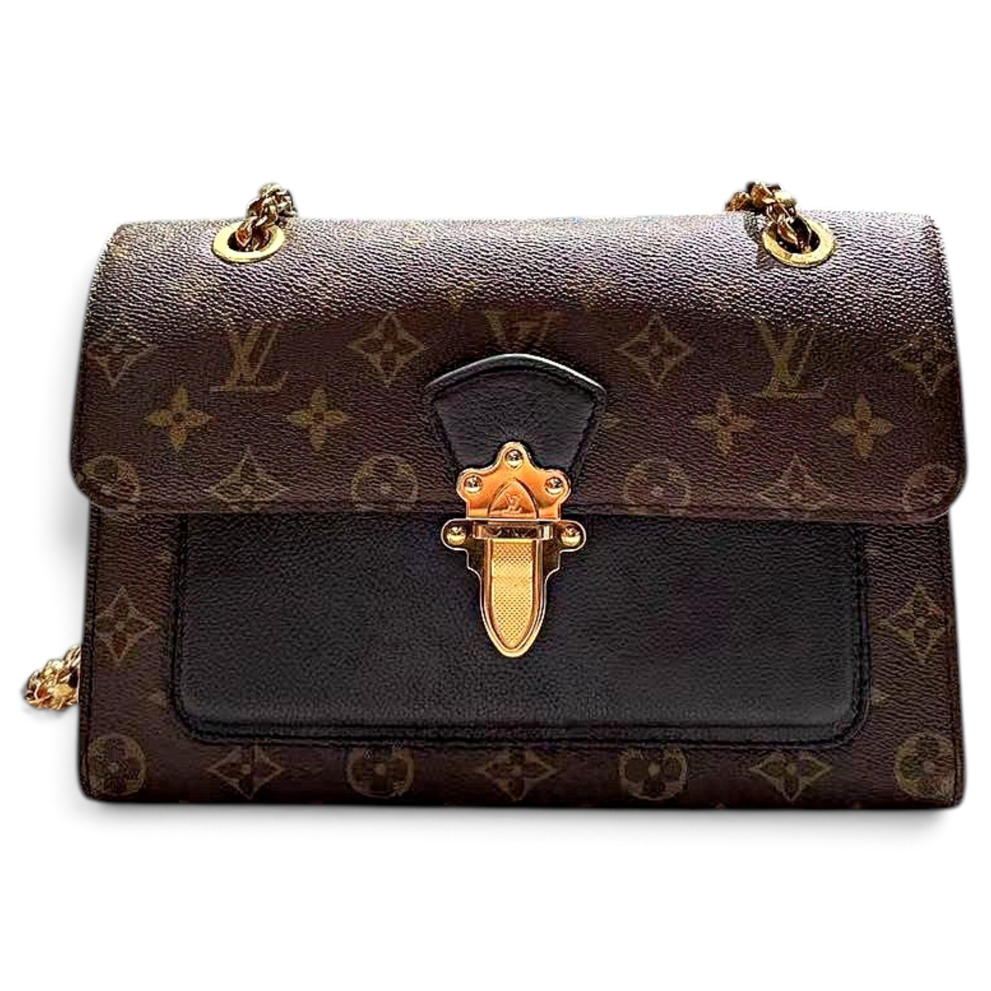 Victoire leather handbag