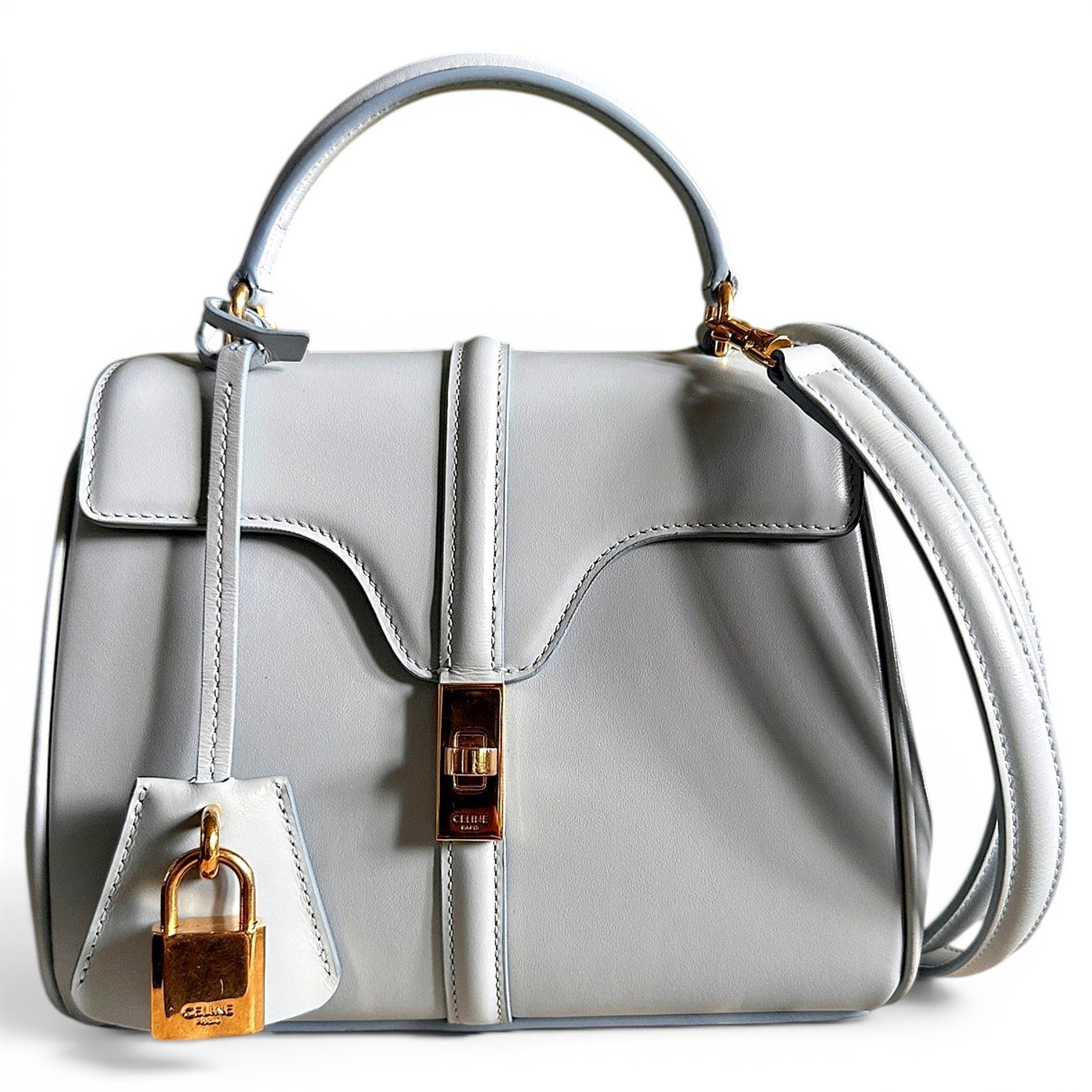 Sac 16 leather handbag