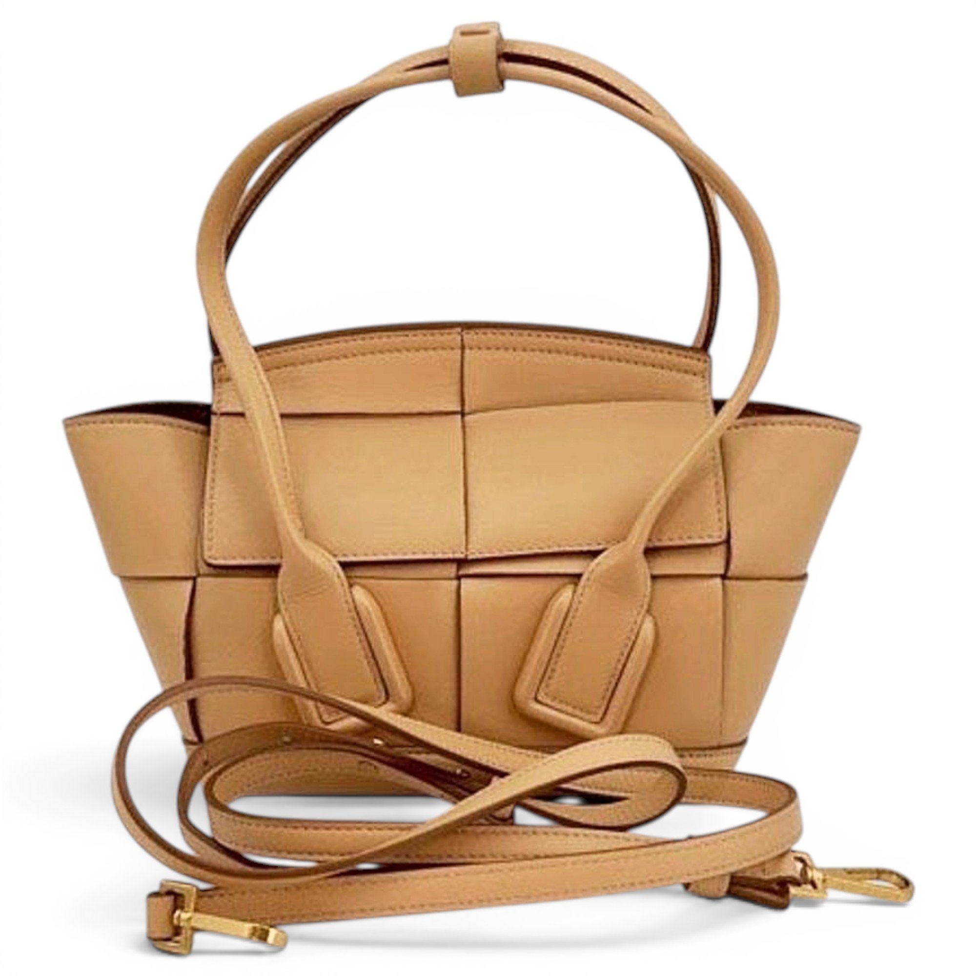 Arco leather handbag