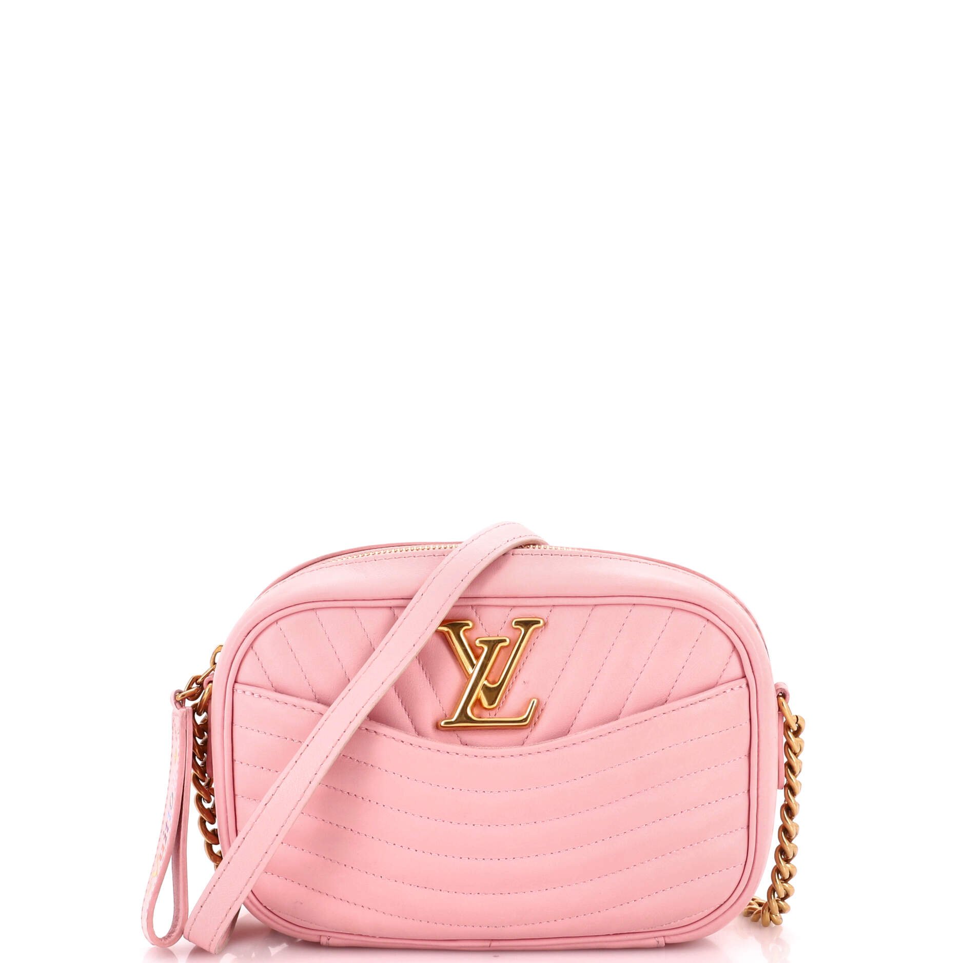 New Wave Camera Bag Quilted Leather