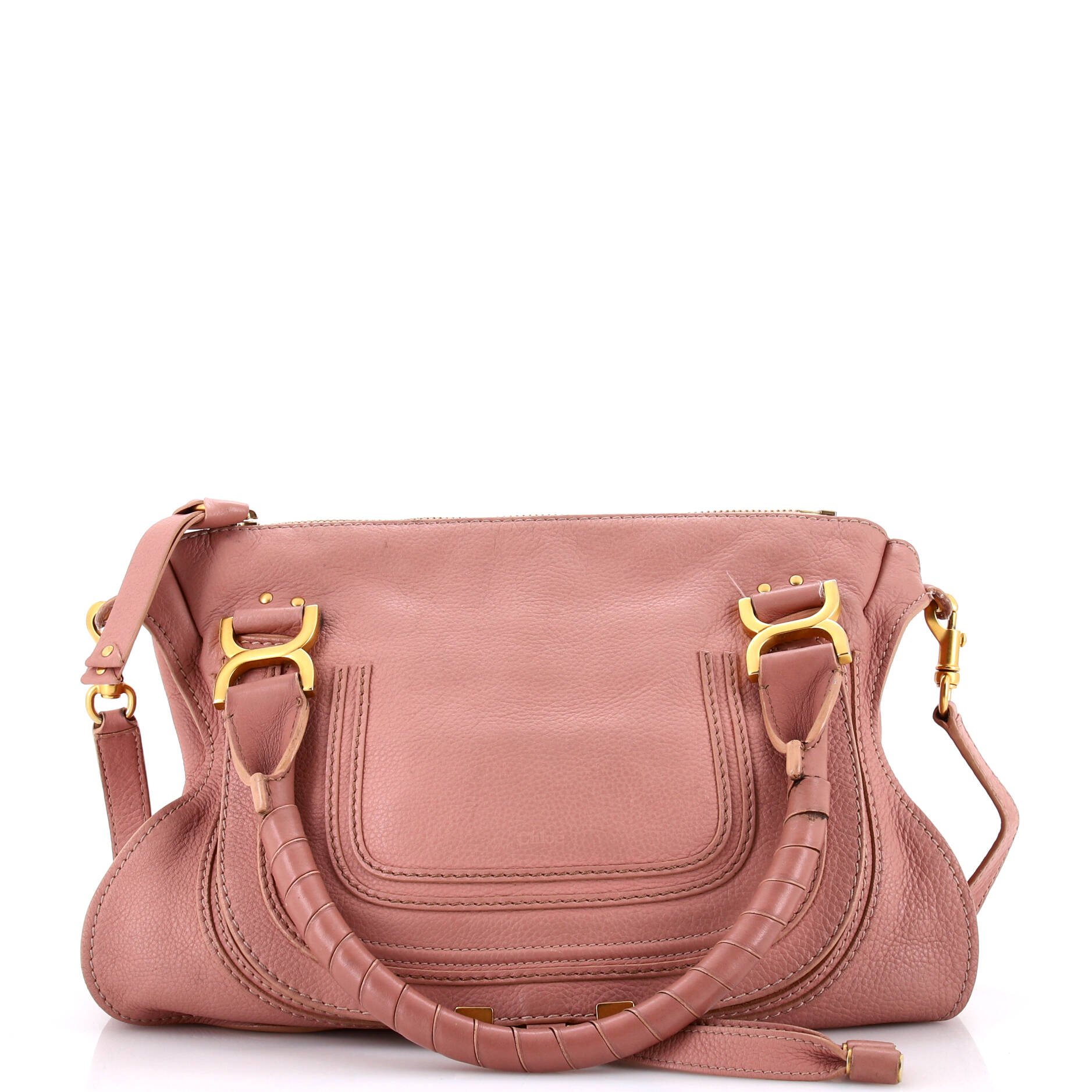 Chloe Marcie Satchel Leather Medium