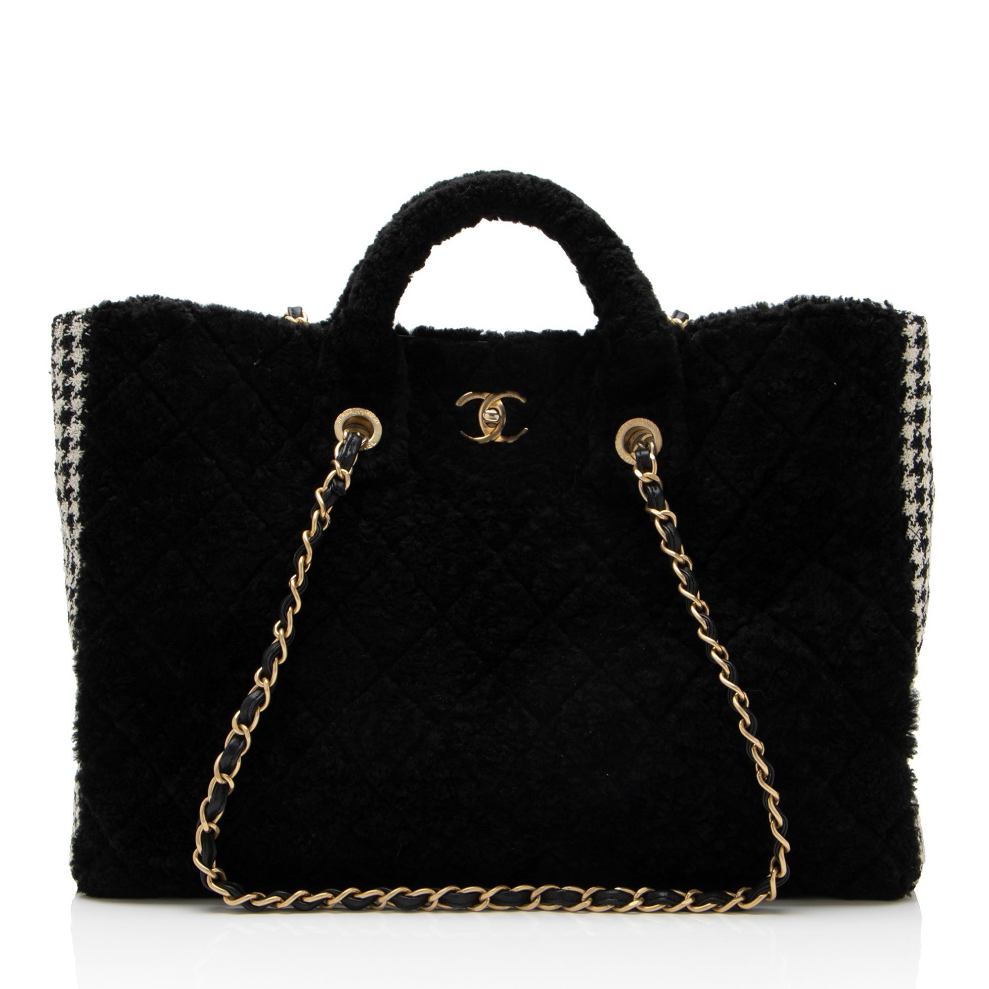 Leather tote