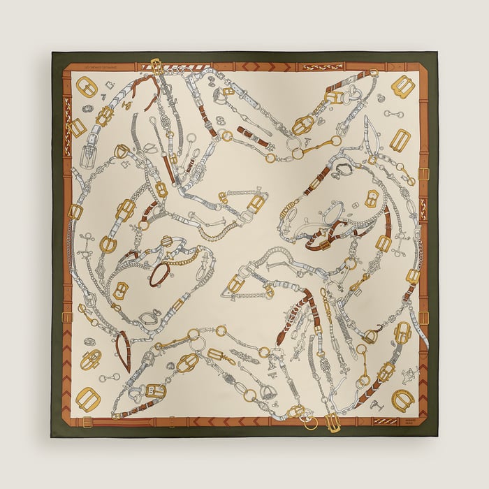 Les Chevaux Dechaines Scarf 90
