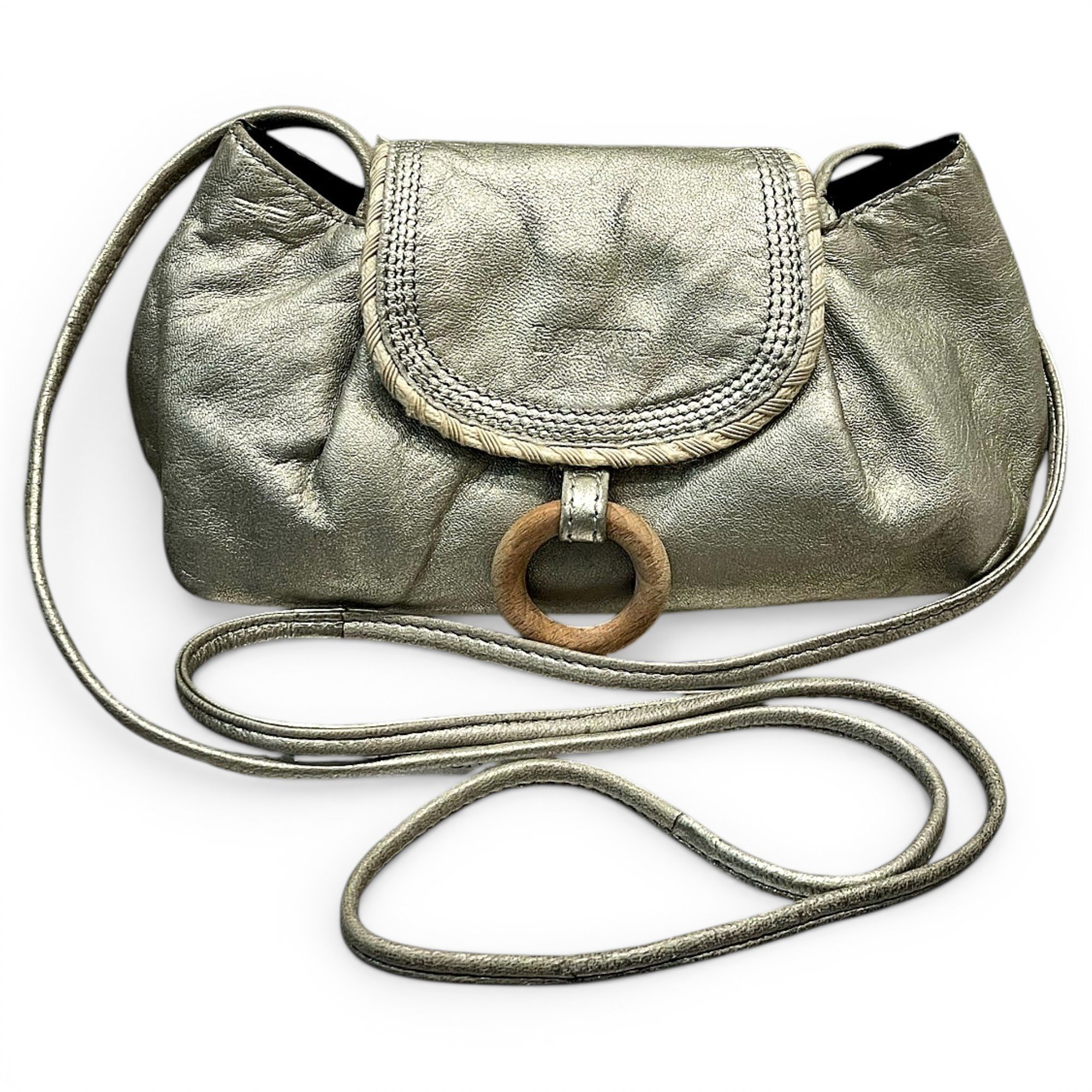Leather crossbody bag