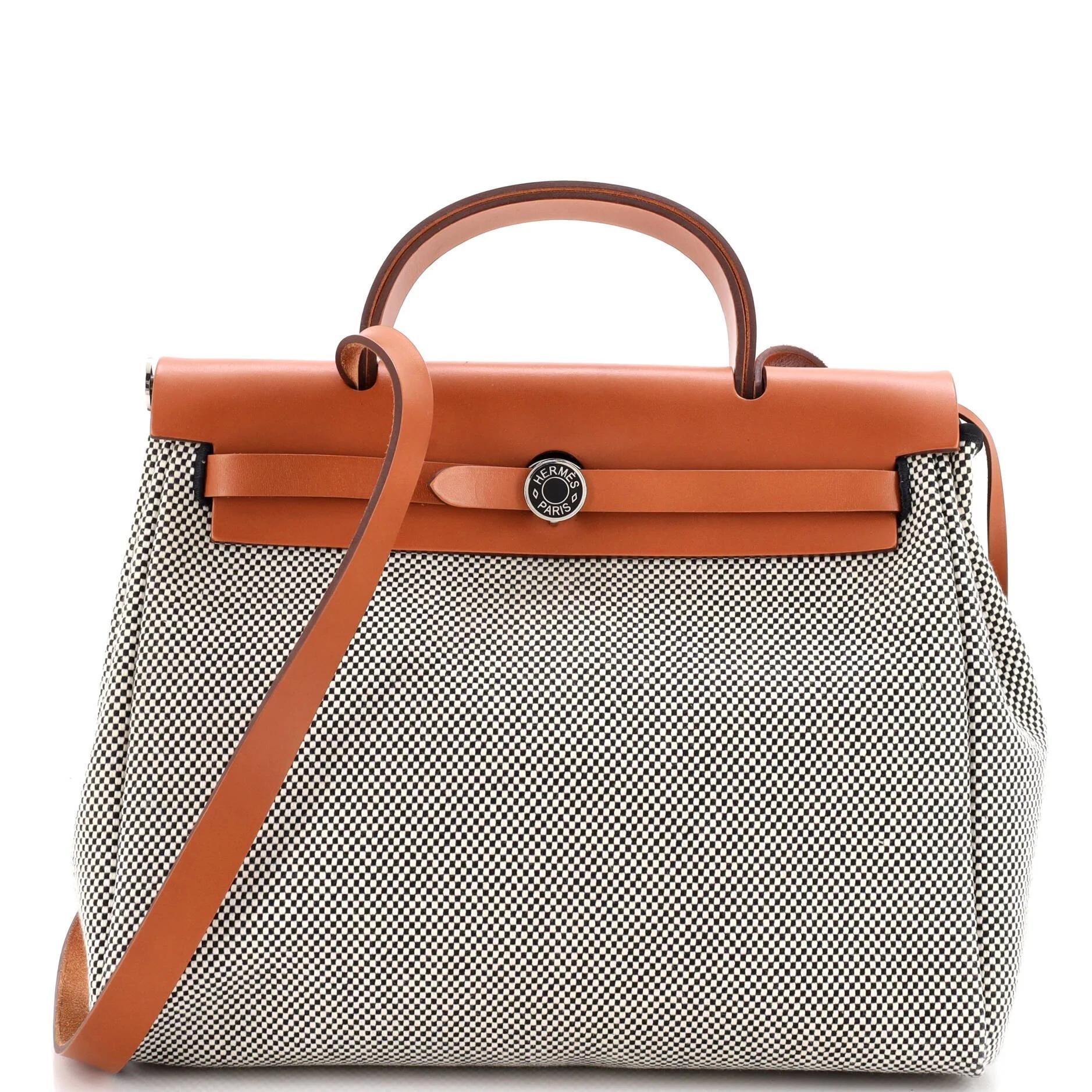 Hermes Herbag Handbag Black 2022