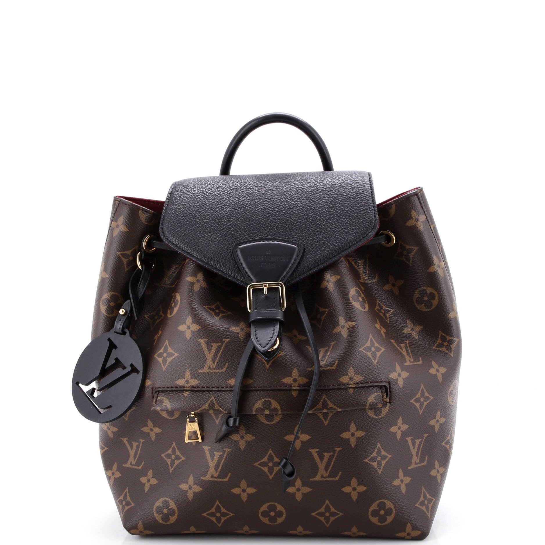 Louis Vuitton Montsouris NM Backpack Monogram Canvas with Leather PM