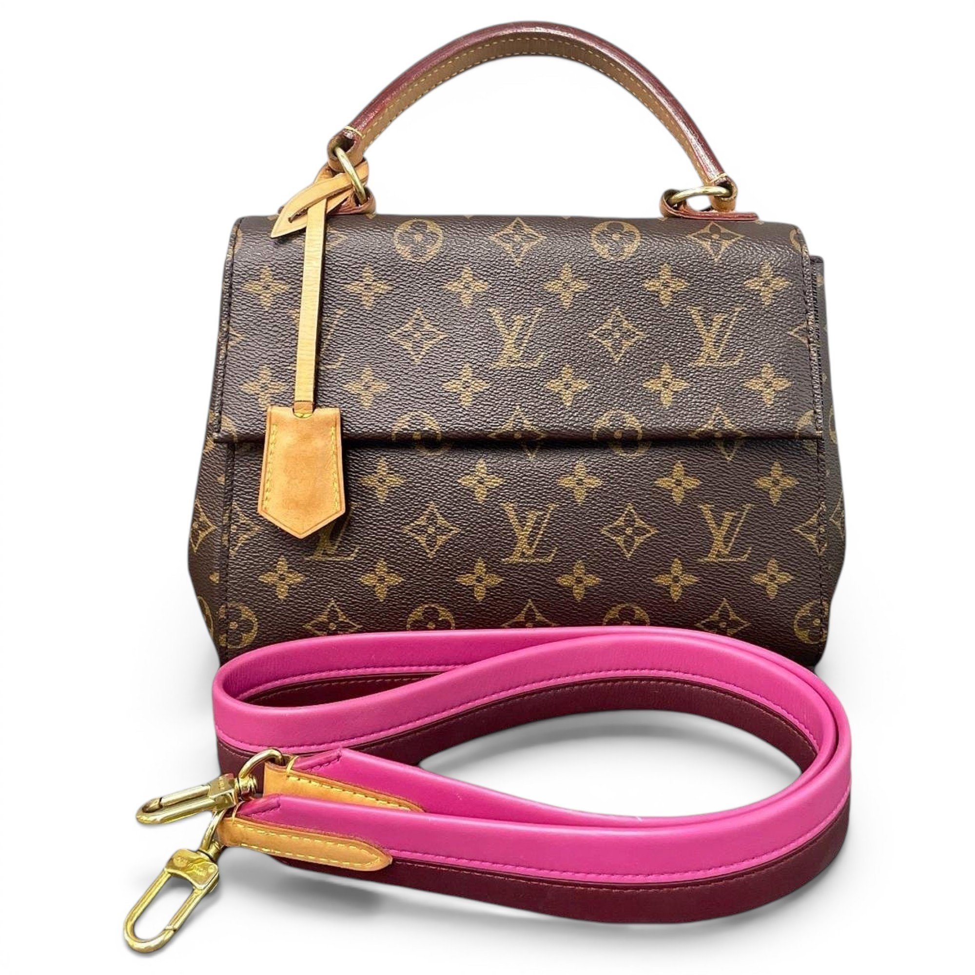 Cluny leather handbag
