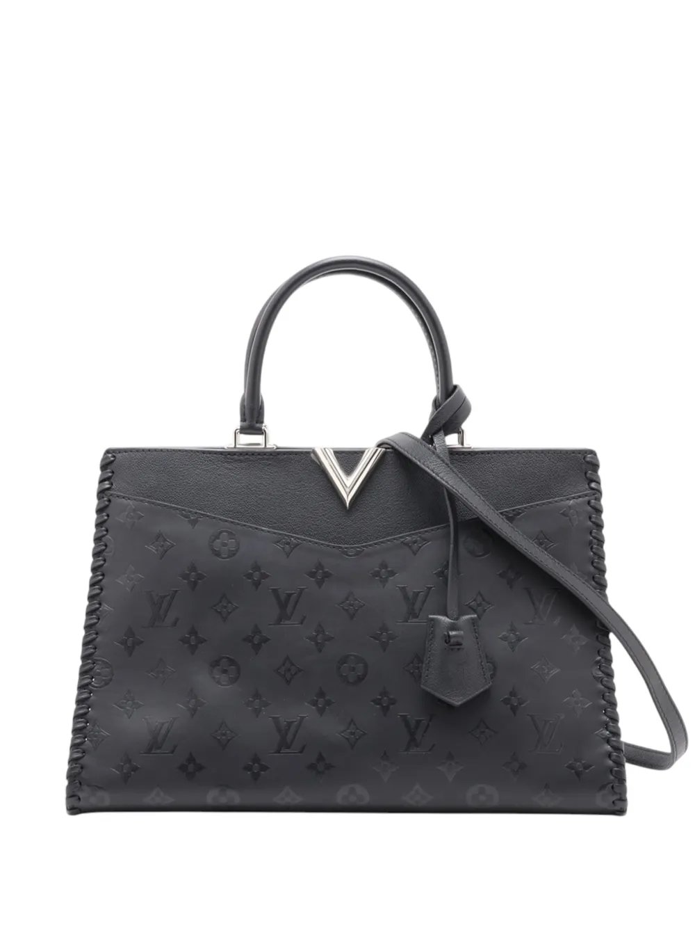 2021-2026 Monogram Cuir Plume Very Zipped Tote satchel
