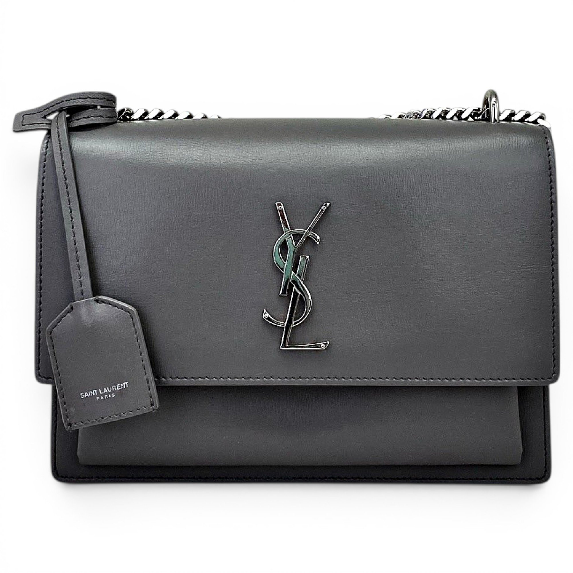 Sunset leather crossbody bag