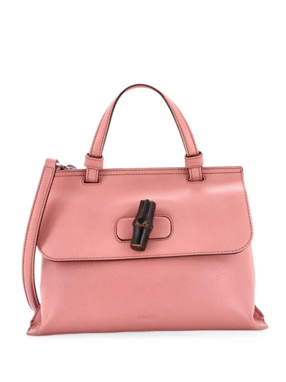 Bamboo Daily Top Handle Bag Leather Small satchel