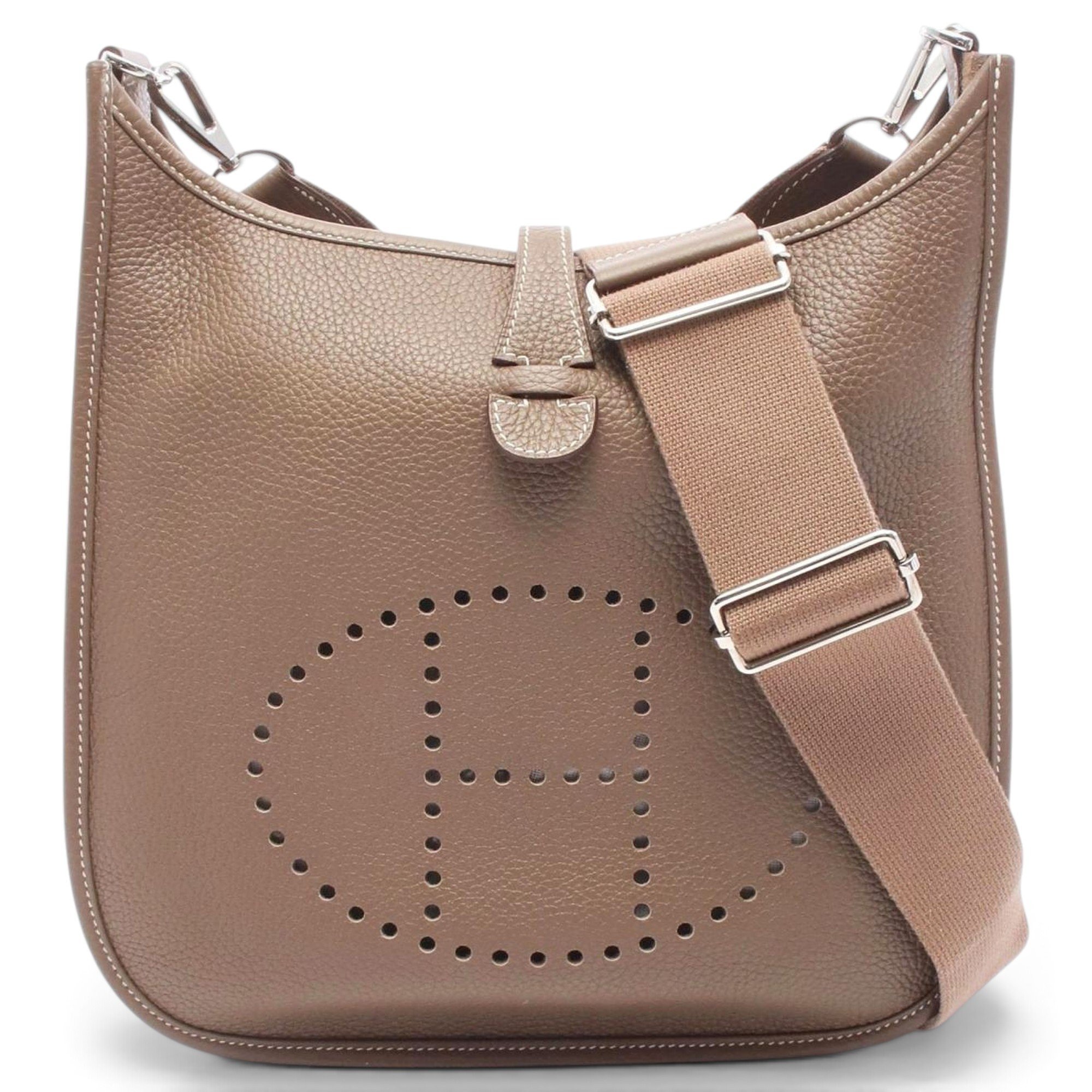 Evelyne leather handbag