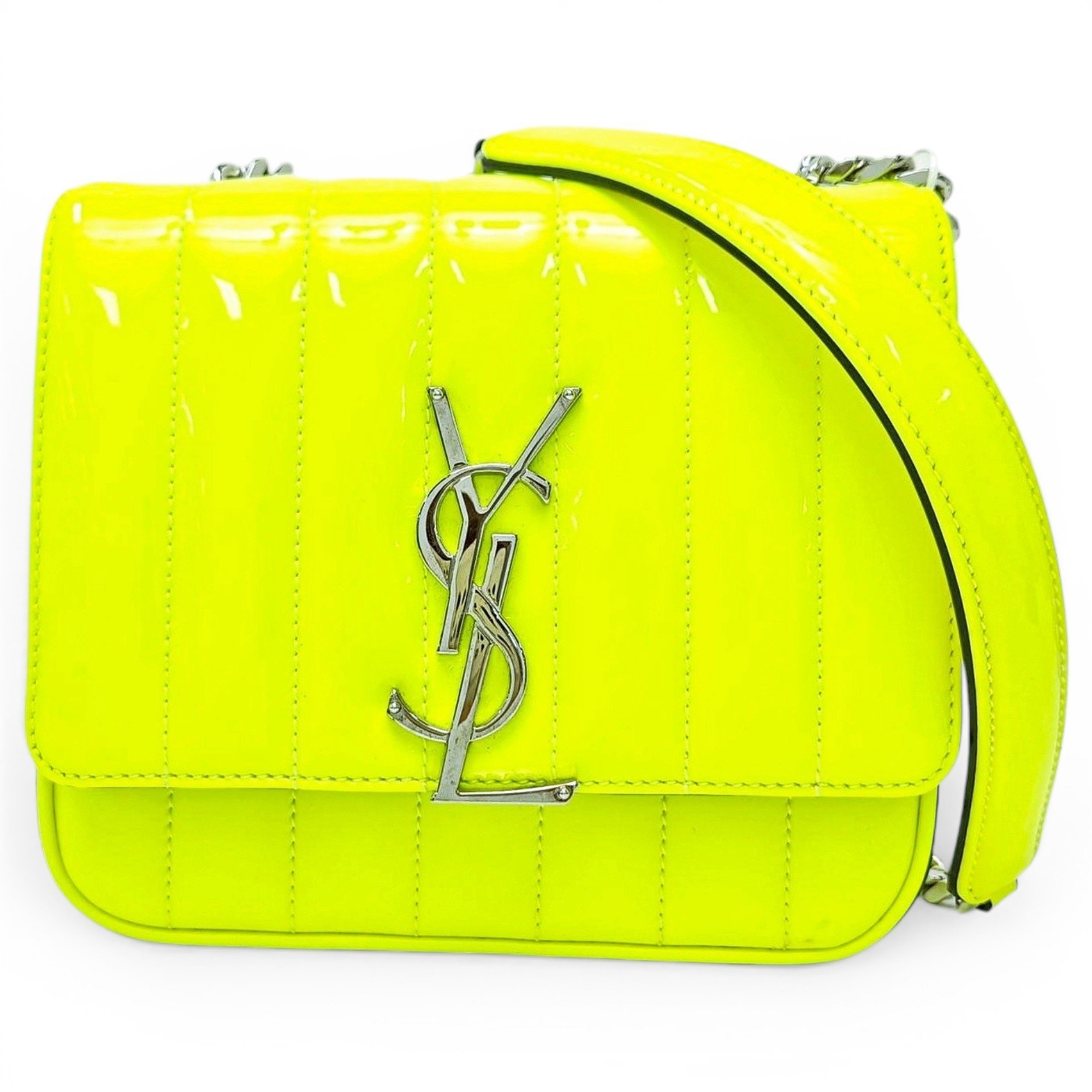 Vicky patent leather handbag