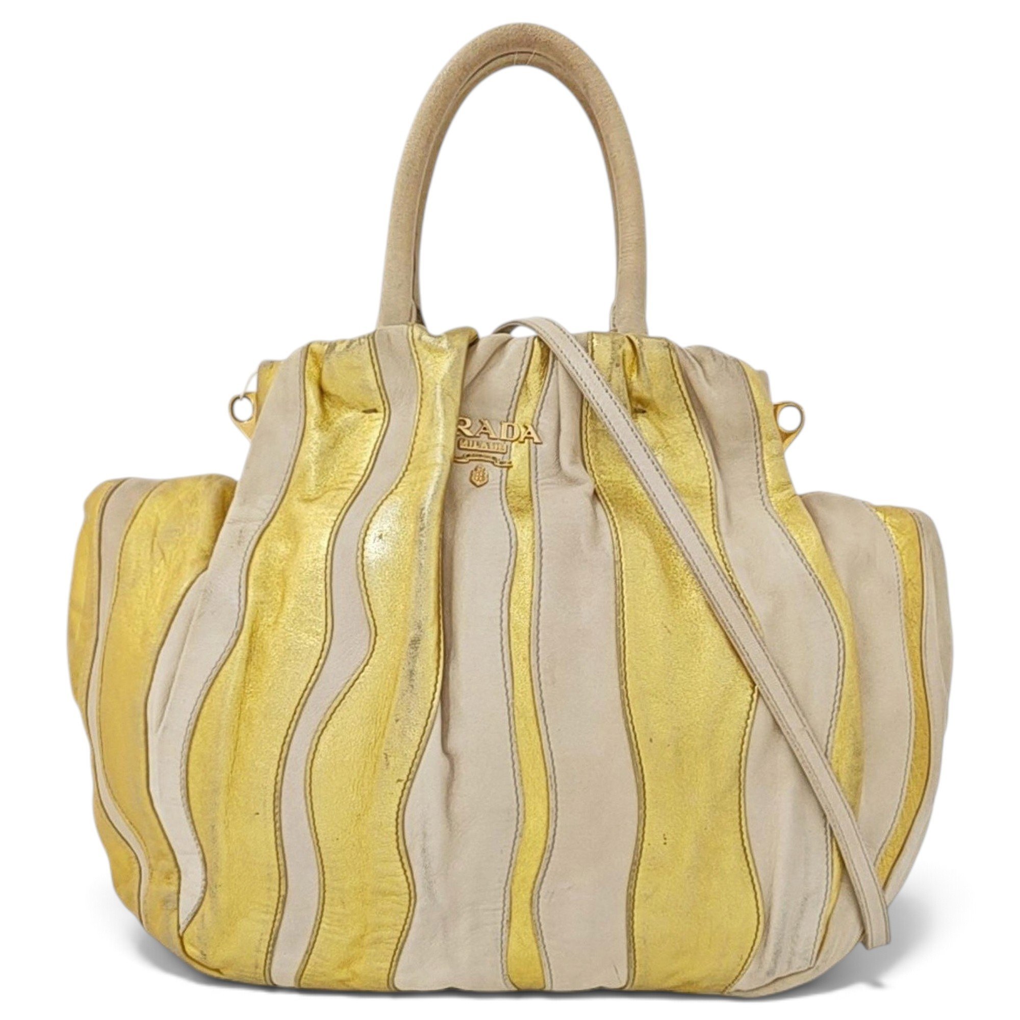 Leather handbag