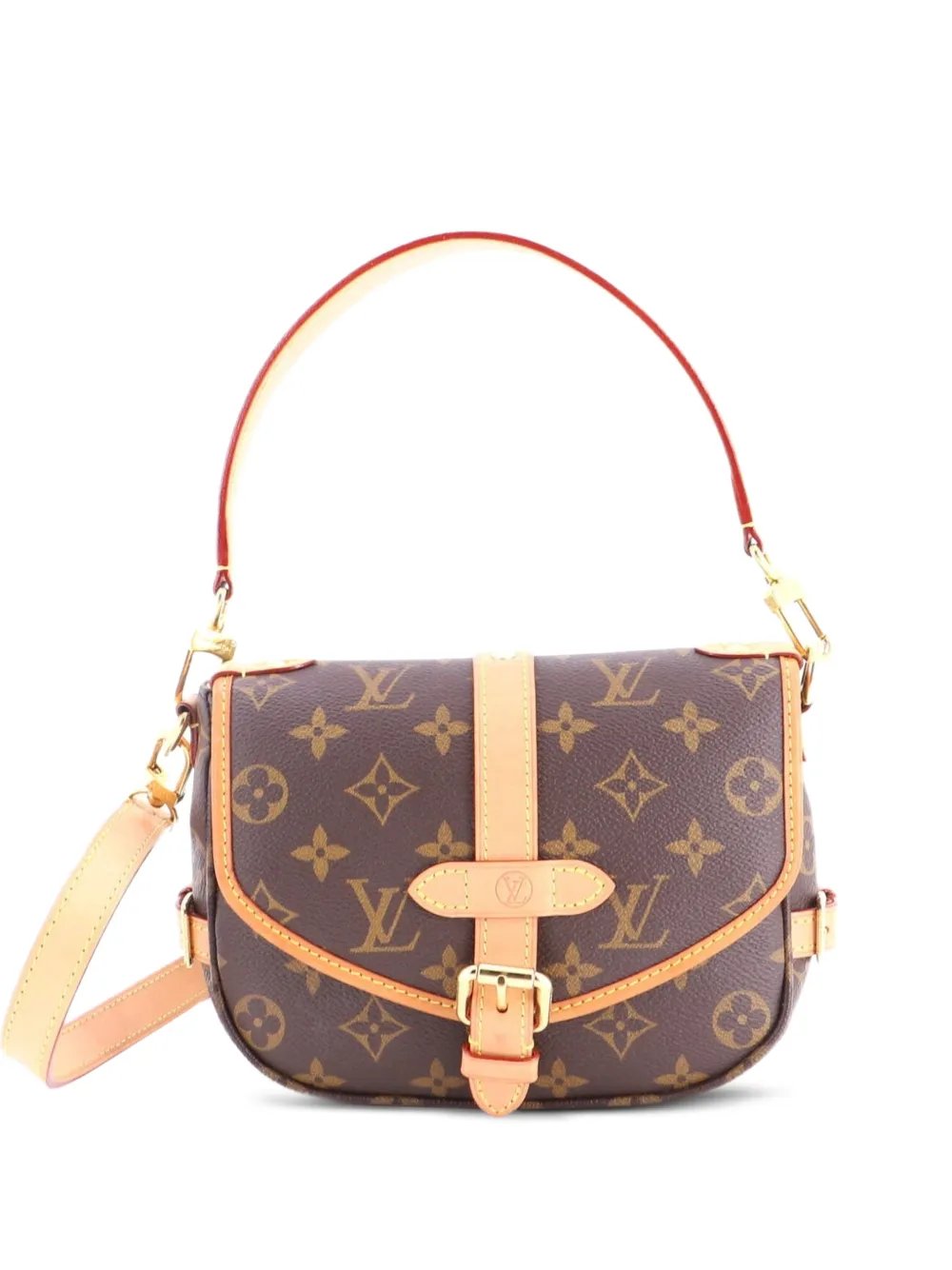Saumur Handbag Monogram Canvas BB crossbody bag