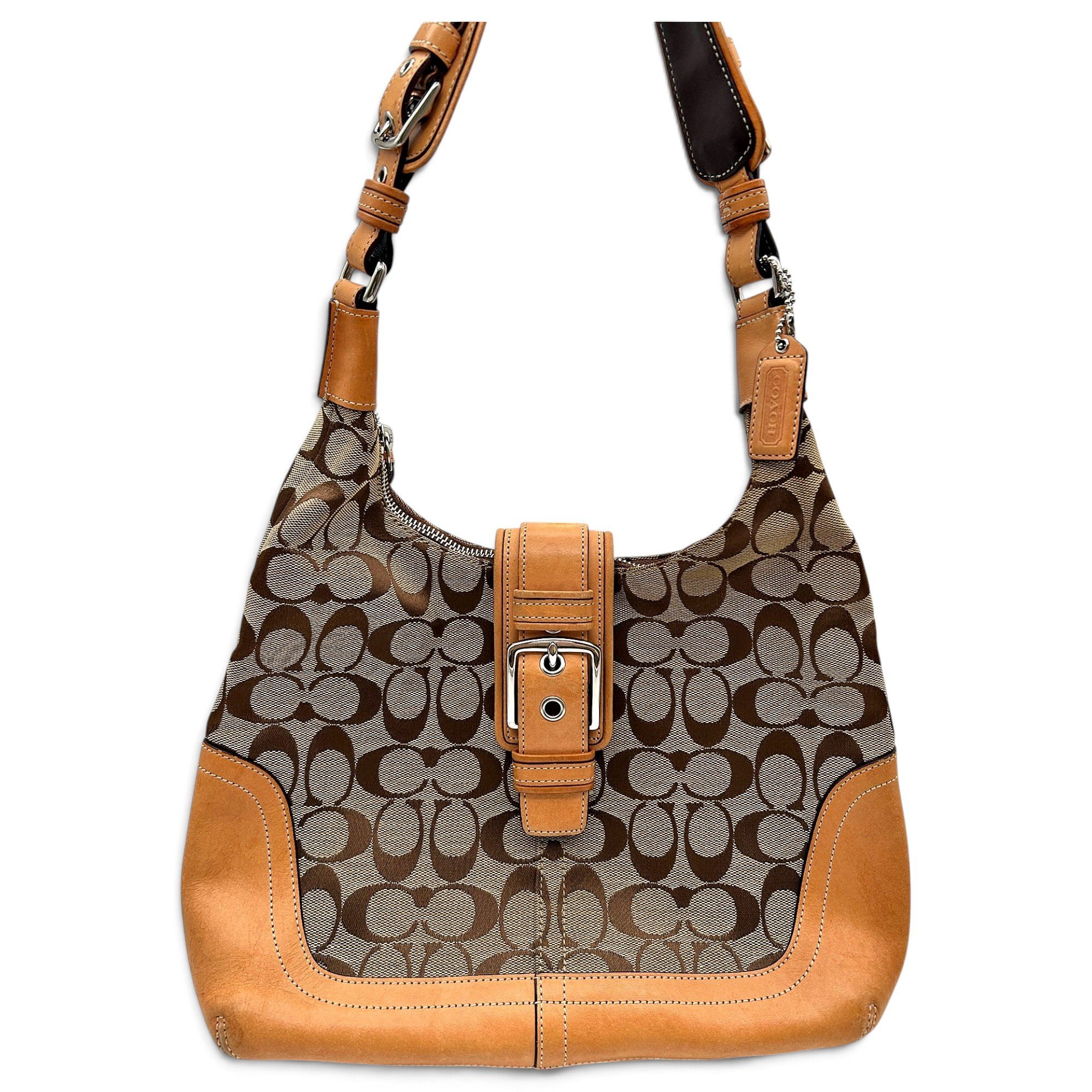 Leather handbag