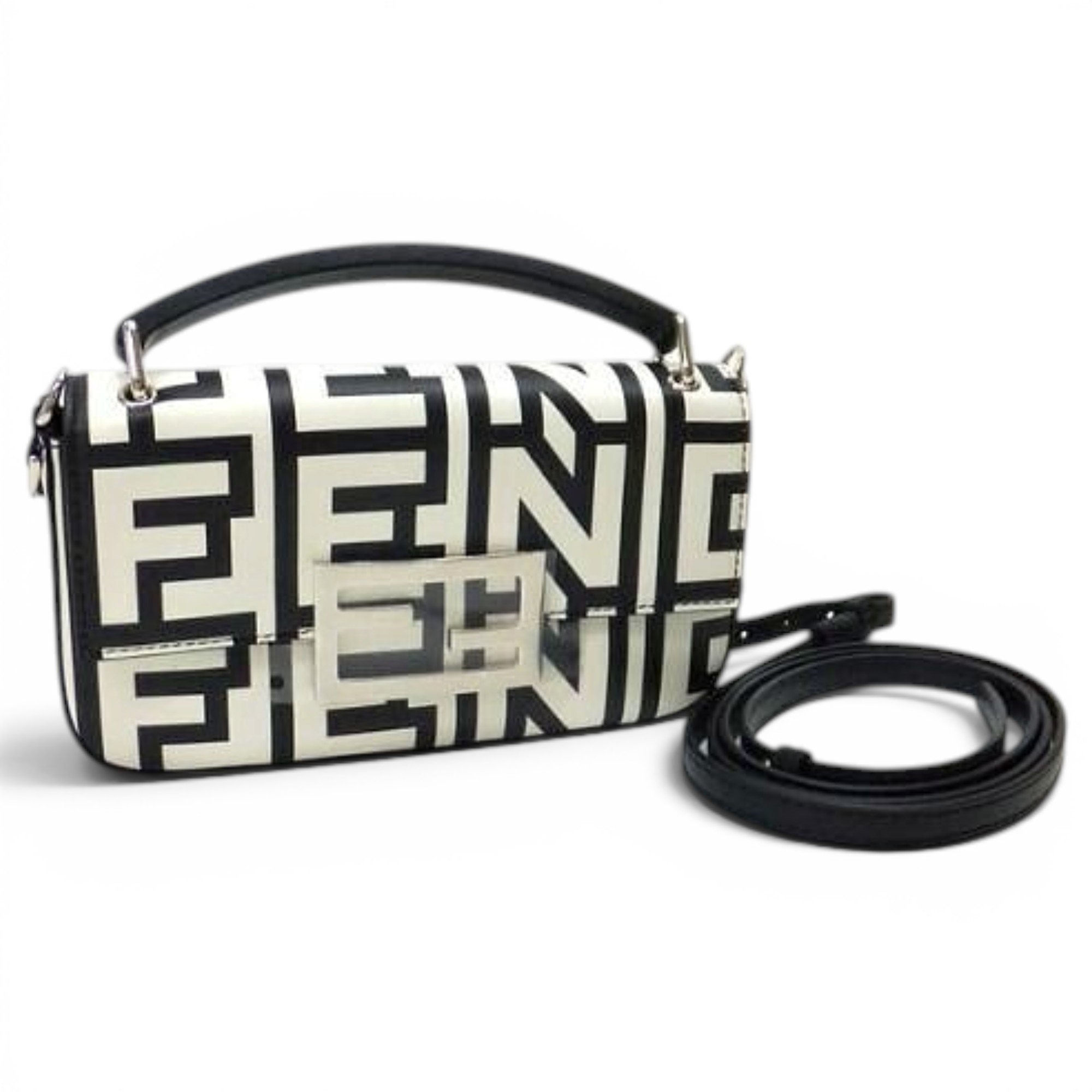 Baguette leather mini bag