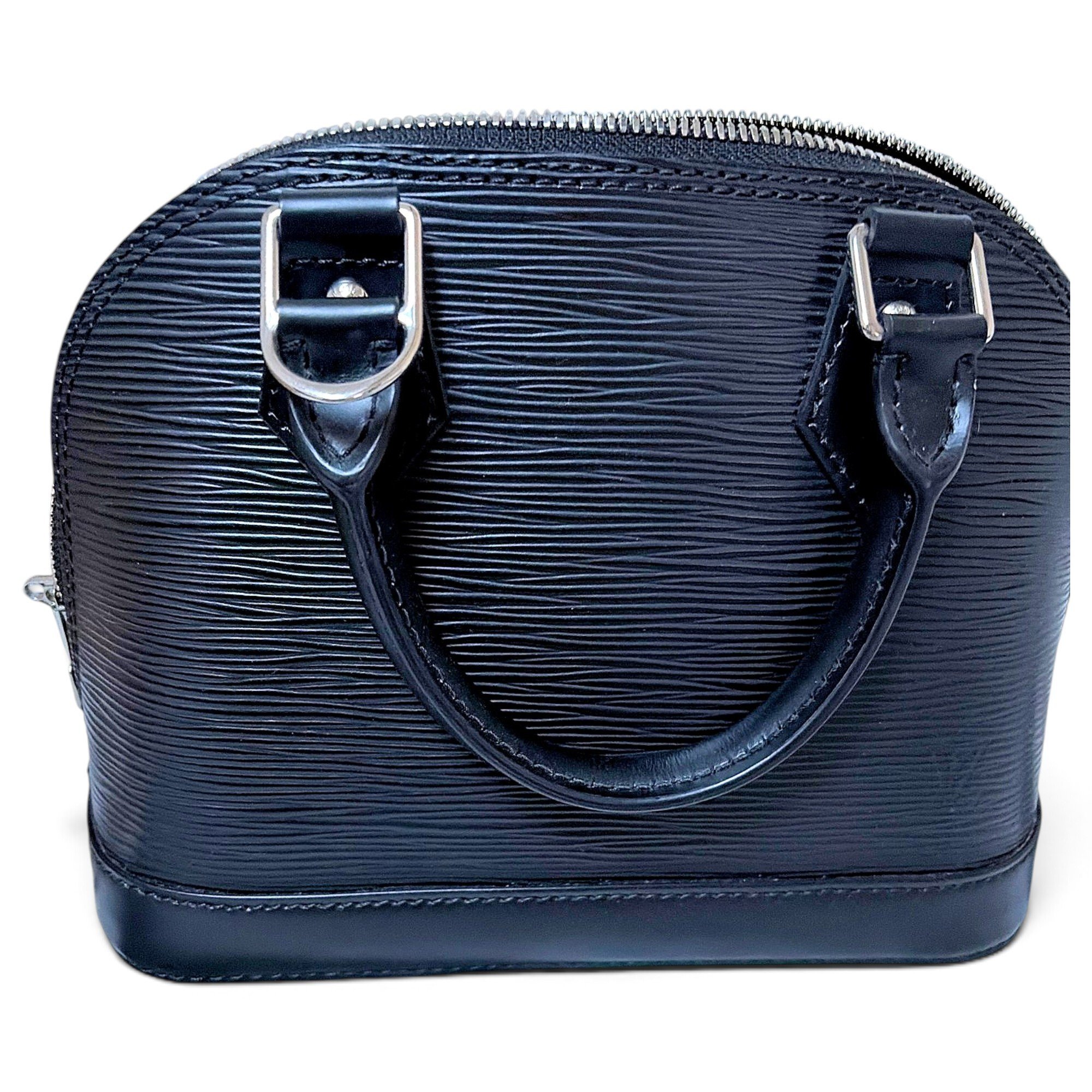 Louis Vuitton Alma BB leather handbag