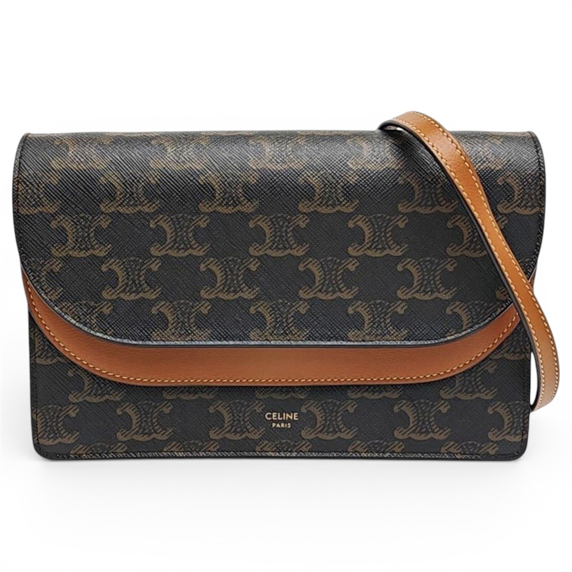 Leather handbag