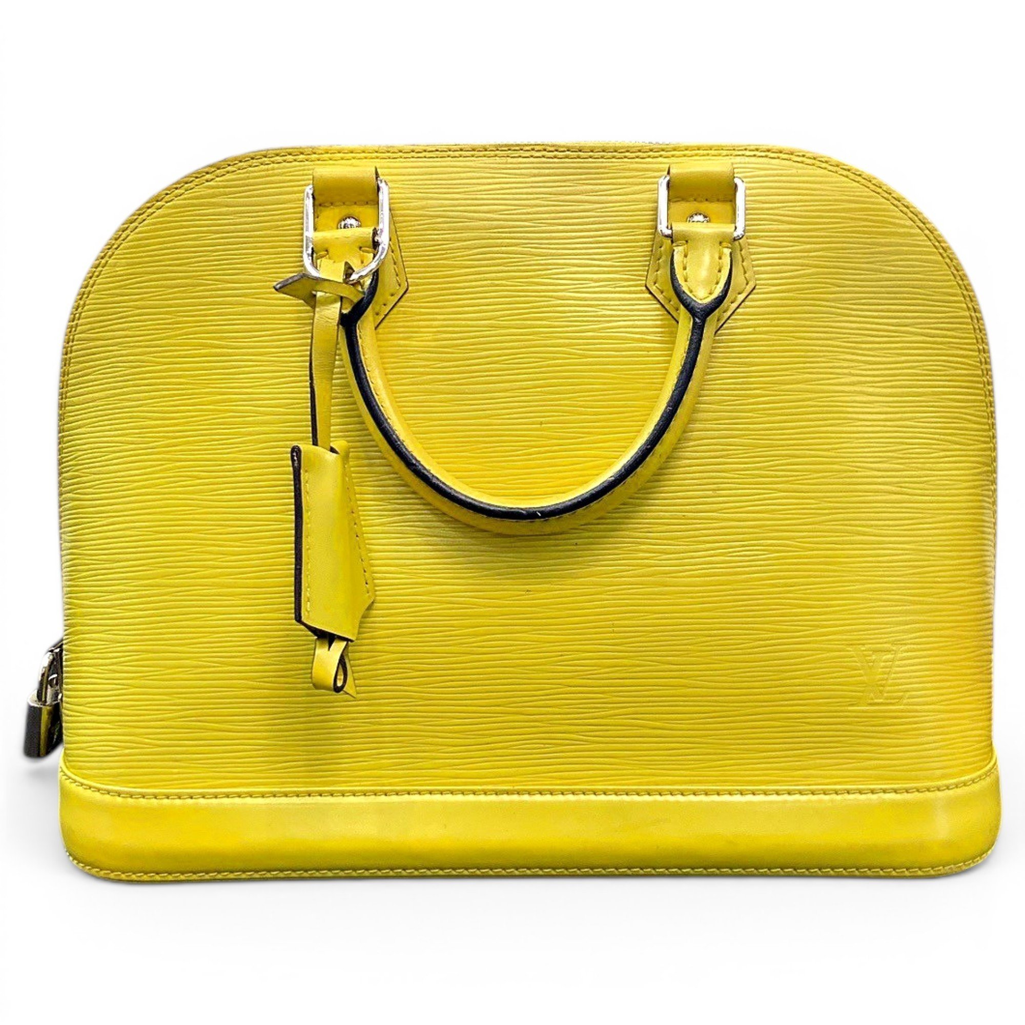 Alma leather handbag