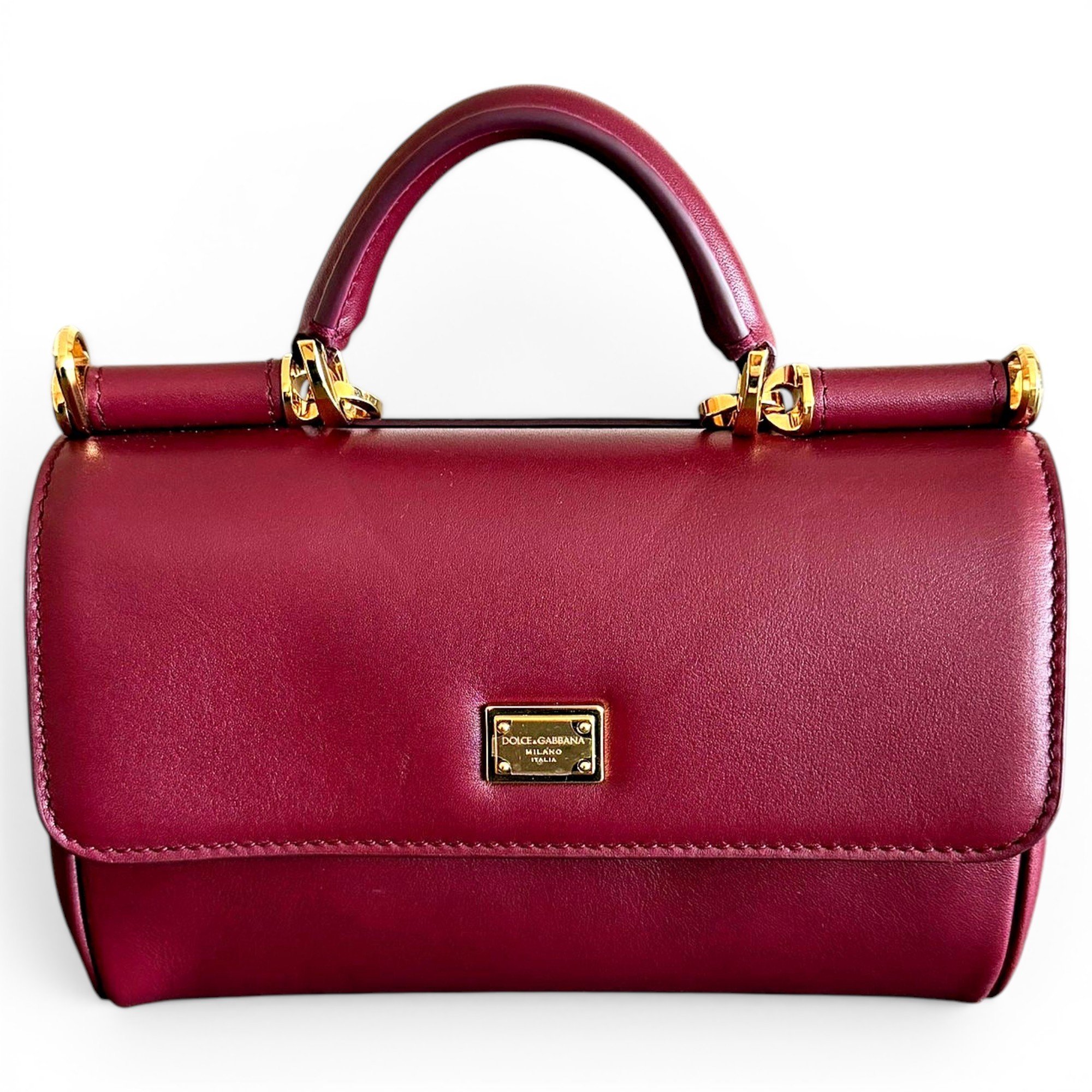 Leather handbag