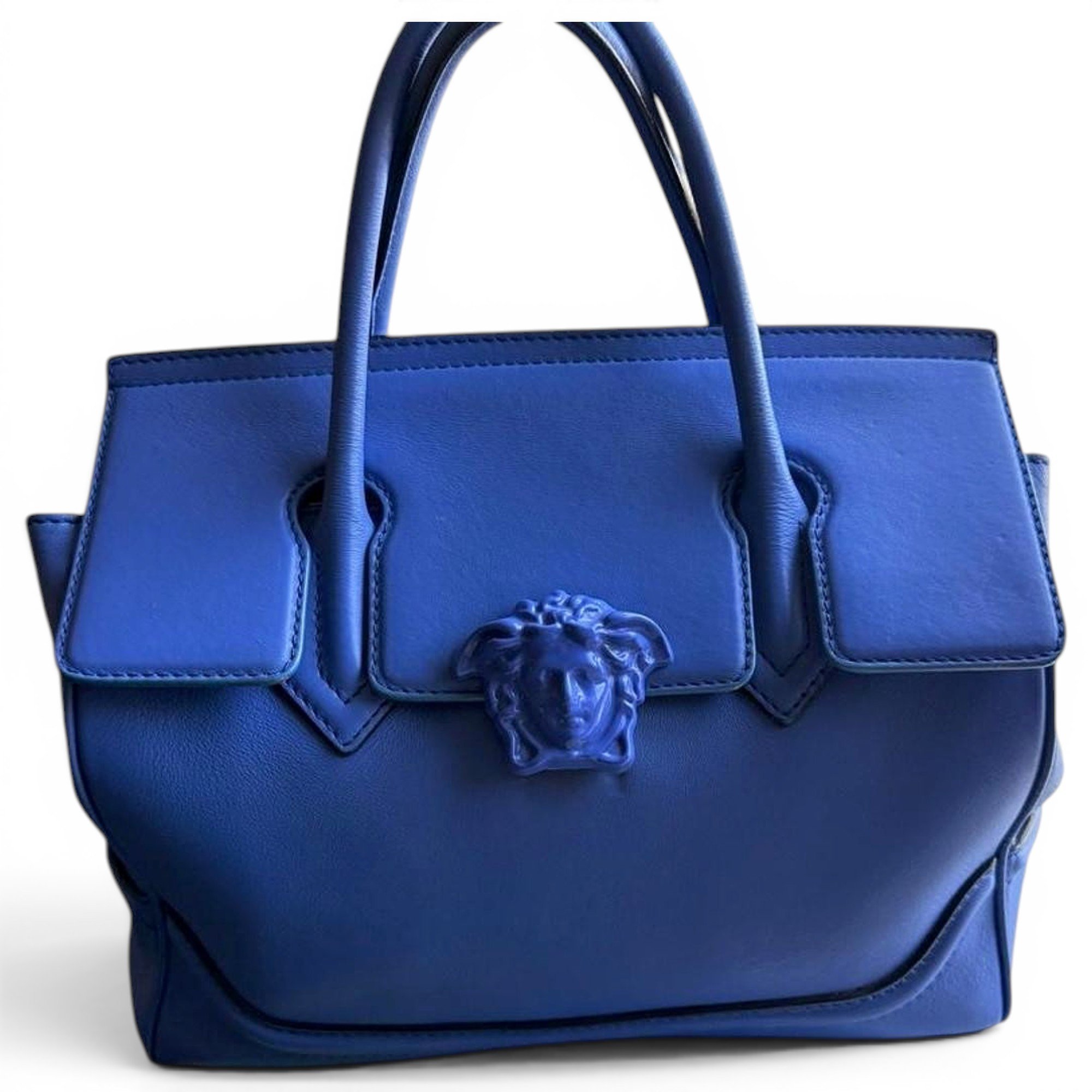 La Medusa leather handbag