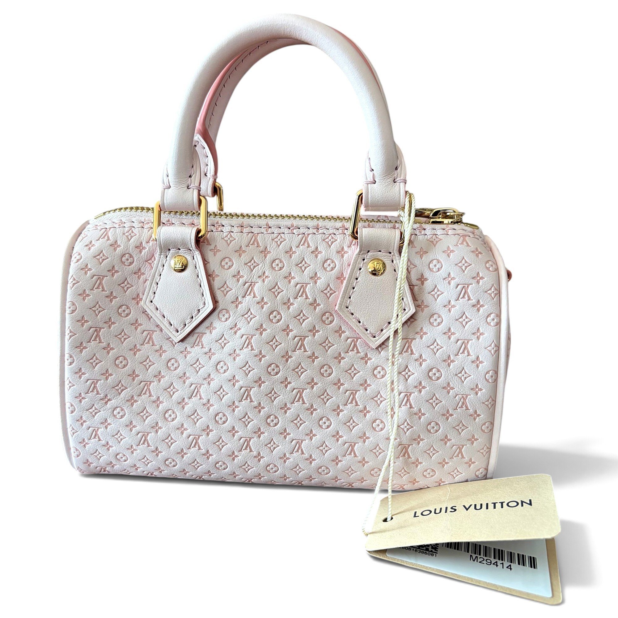 Speedy leather crossbody bag