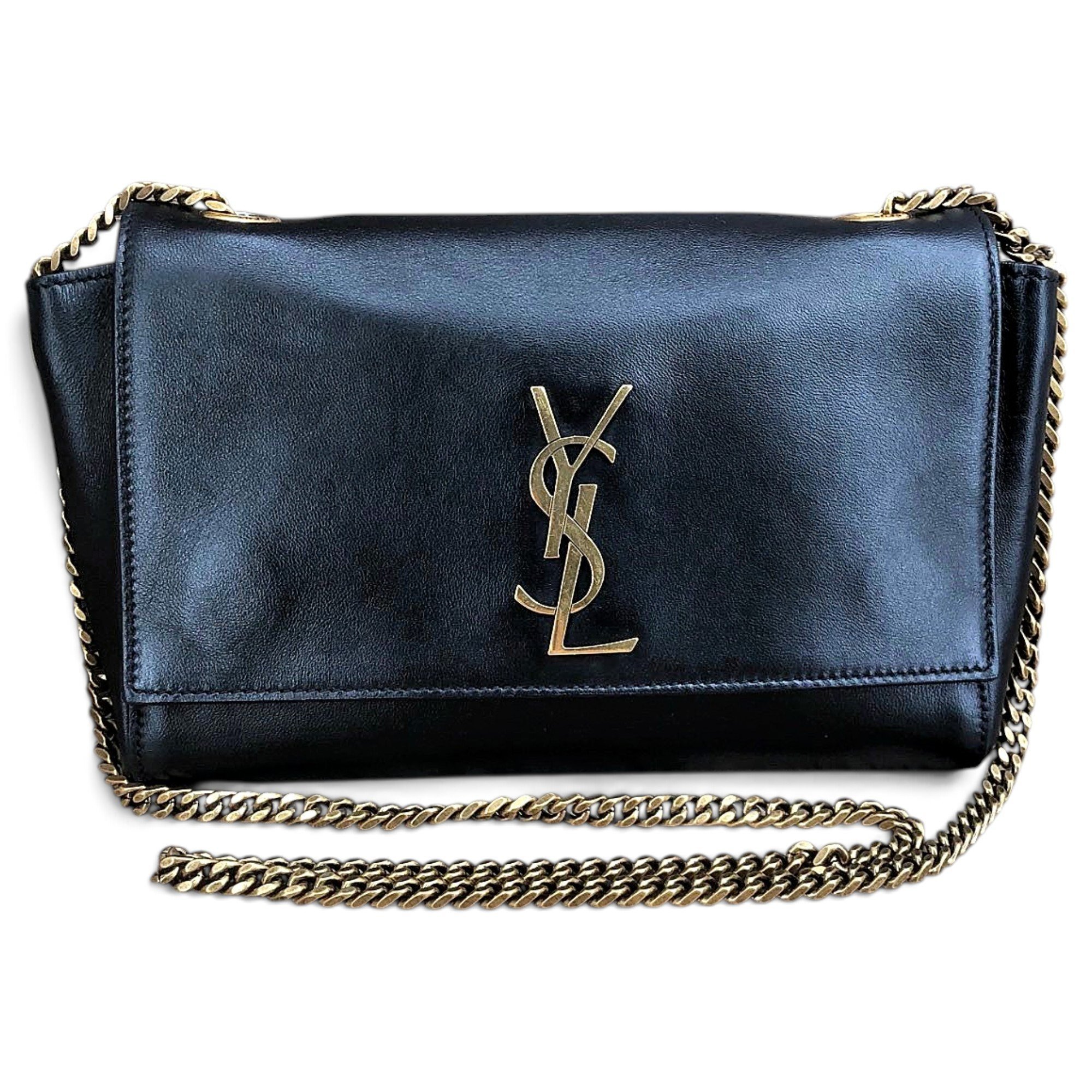 Reversible kate leather handbag