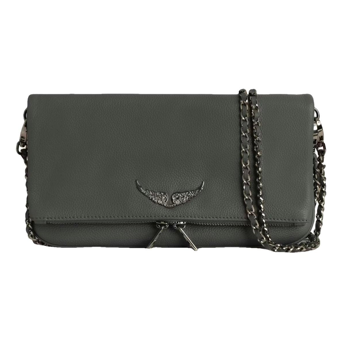 Rock leather crossbody bag