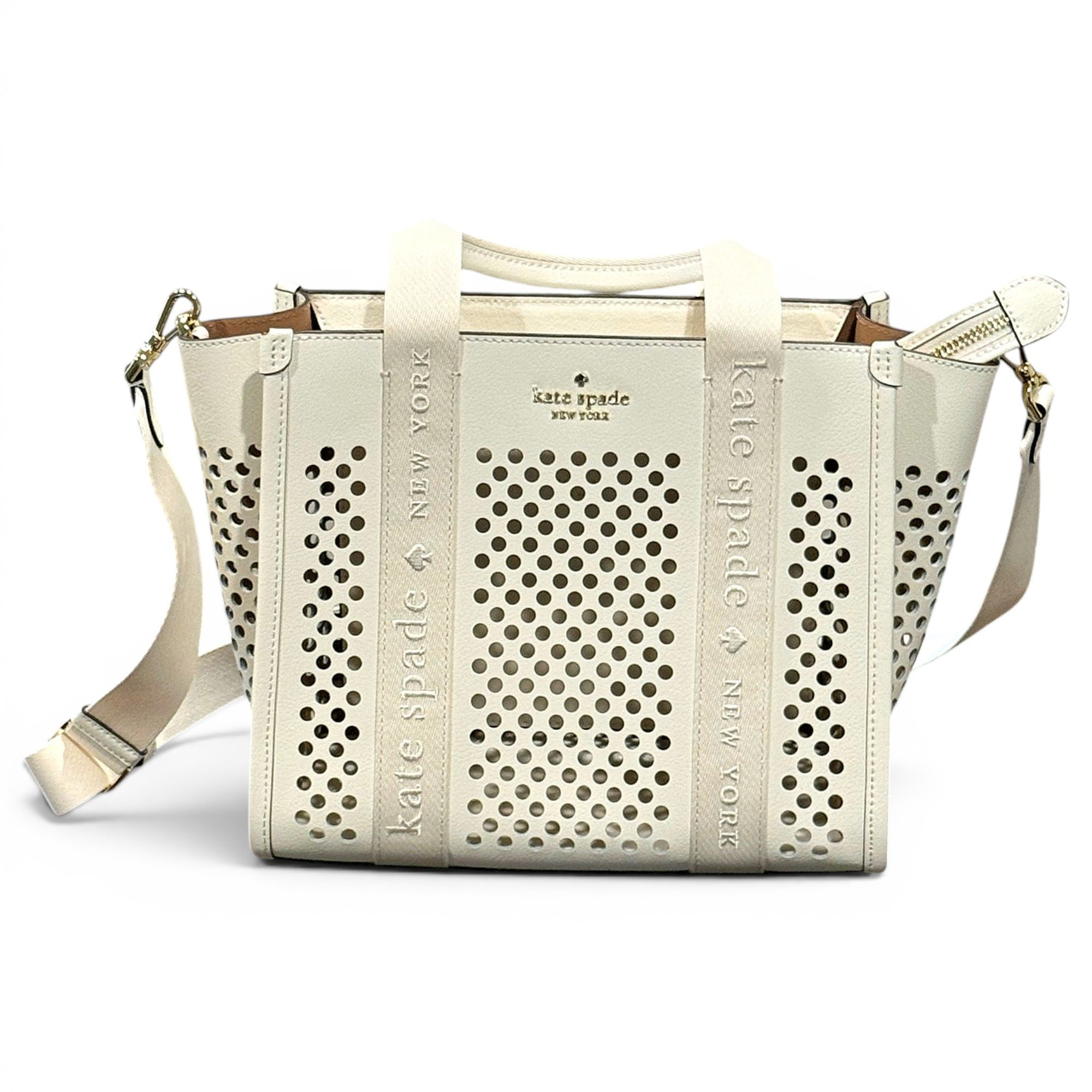 Leather tote