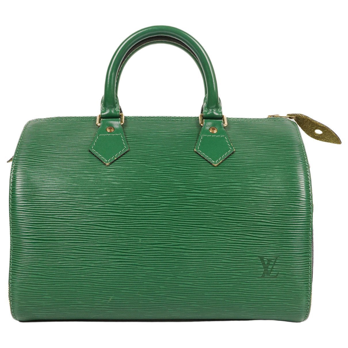 Speedy leather handbag