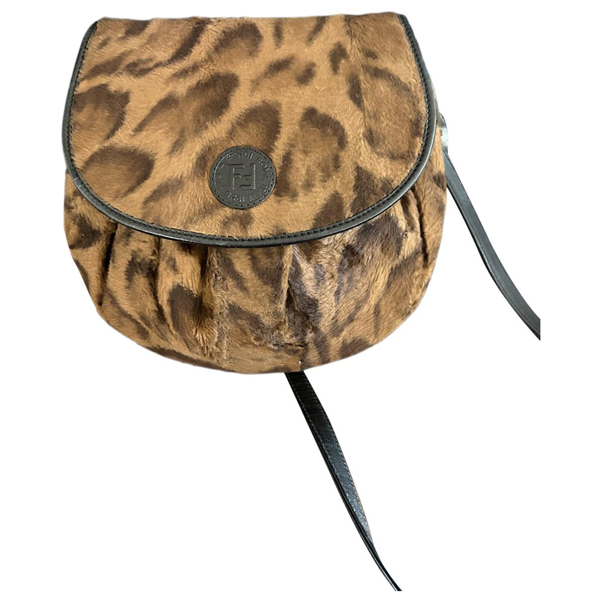 Faux fur handbag