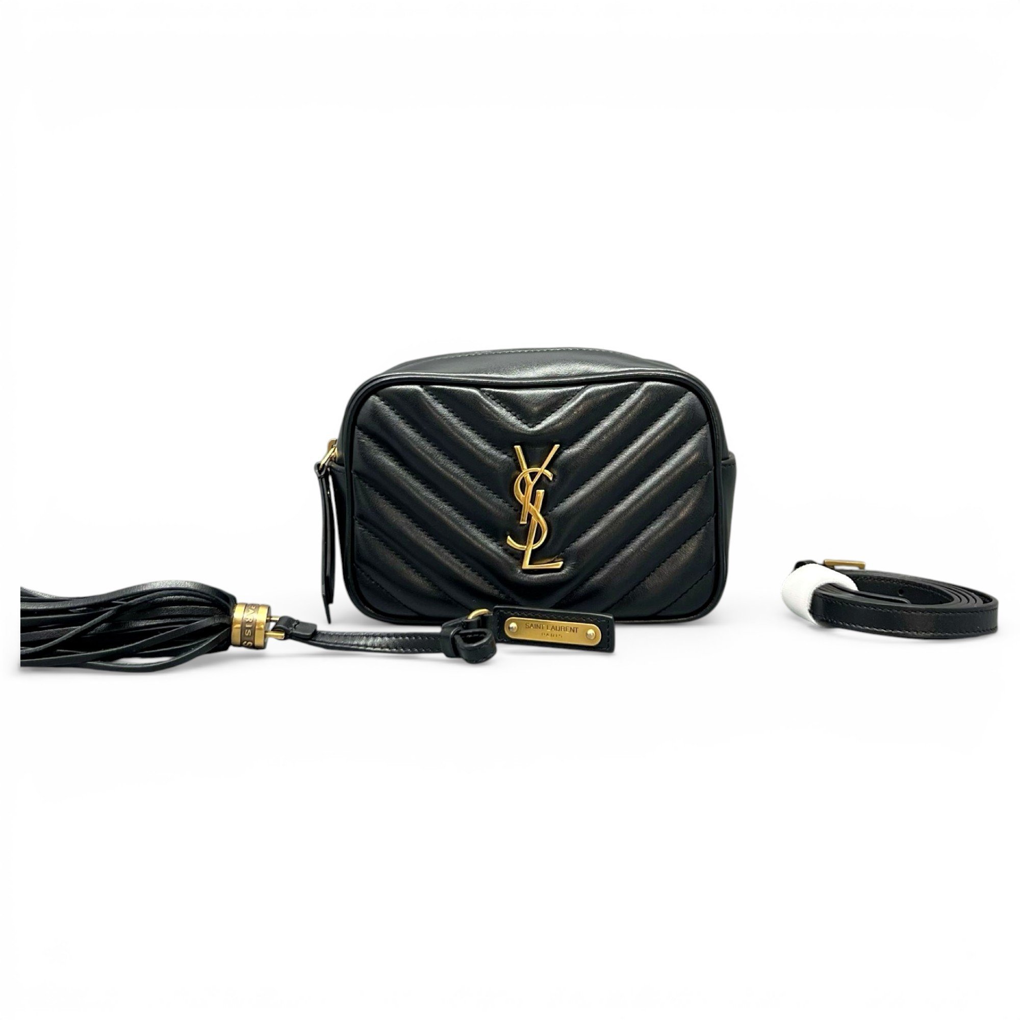 Lou leather crossbody bag