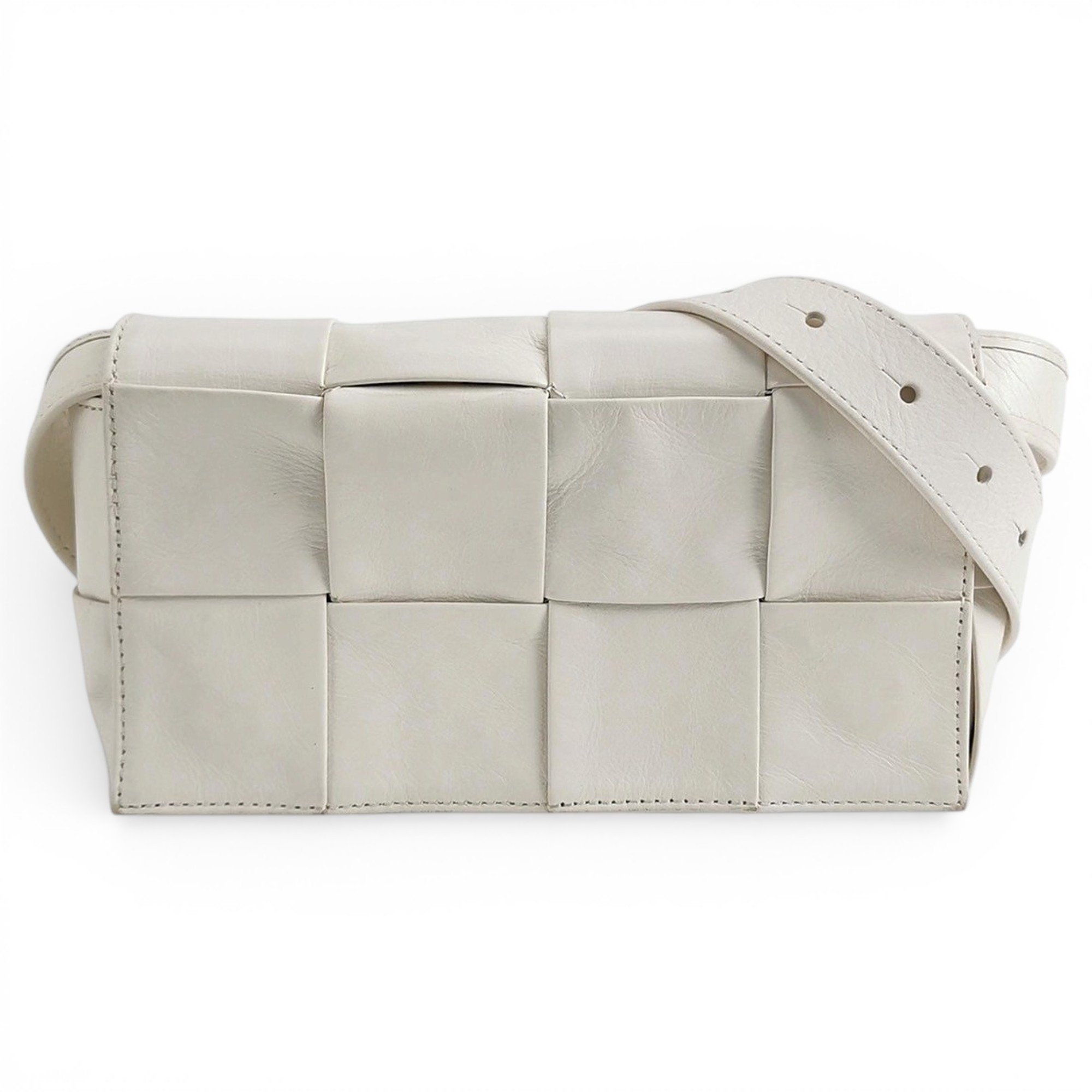 Cassette leather crossbody bag