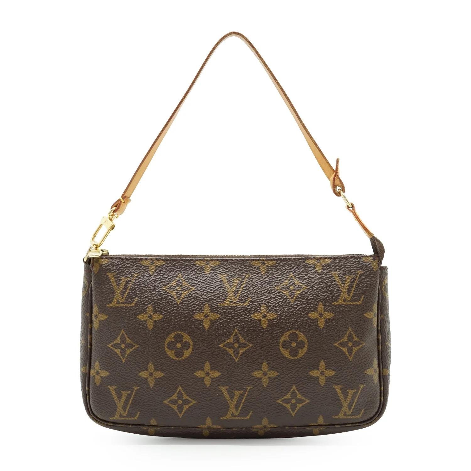 Pochette Accessoire leather handbag