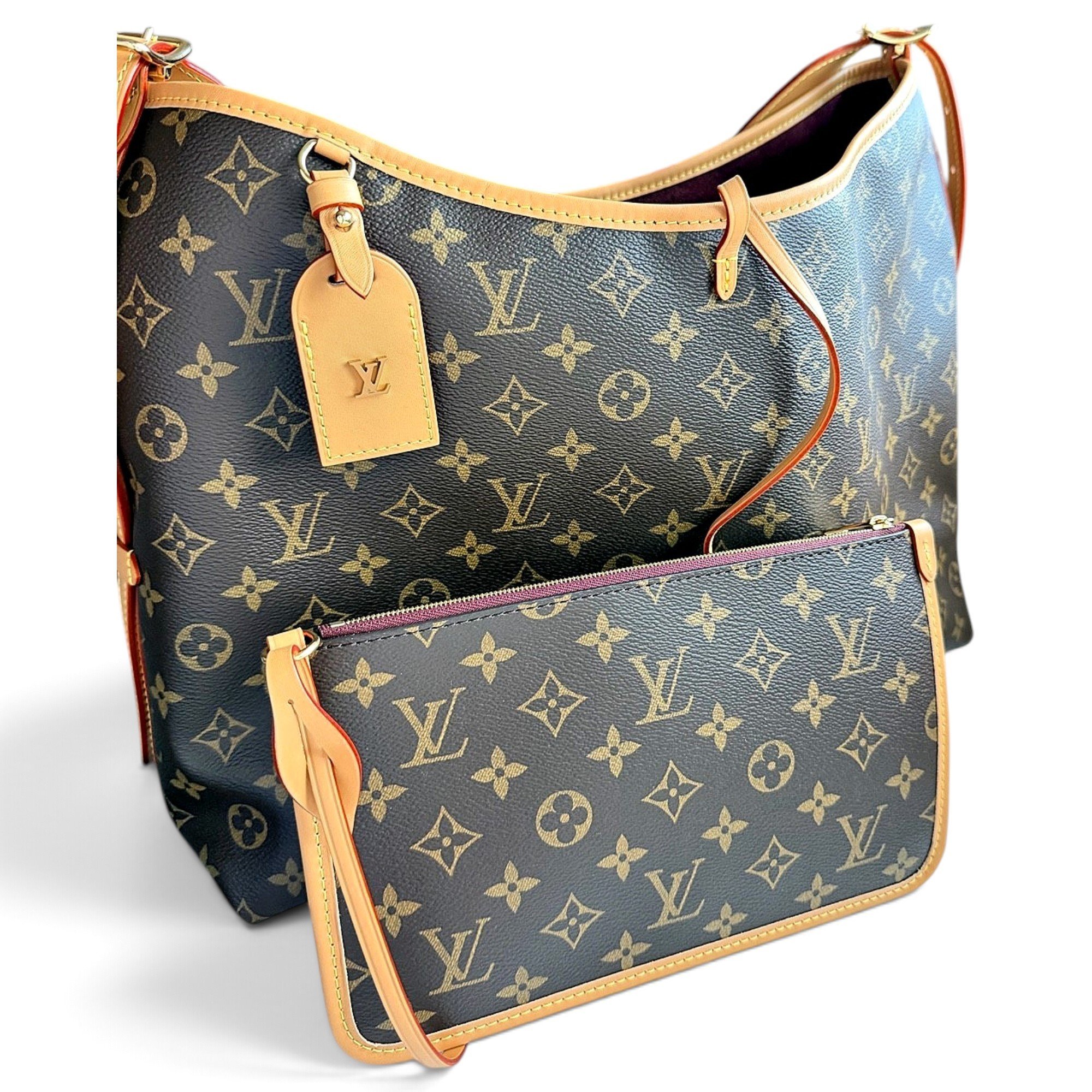 Graceful leather tote
