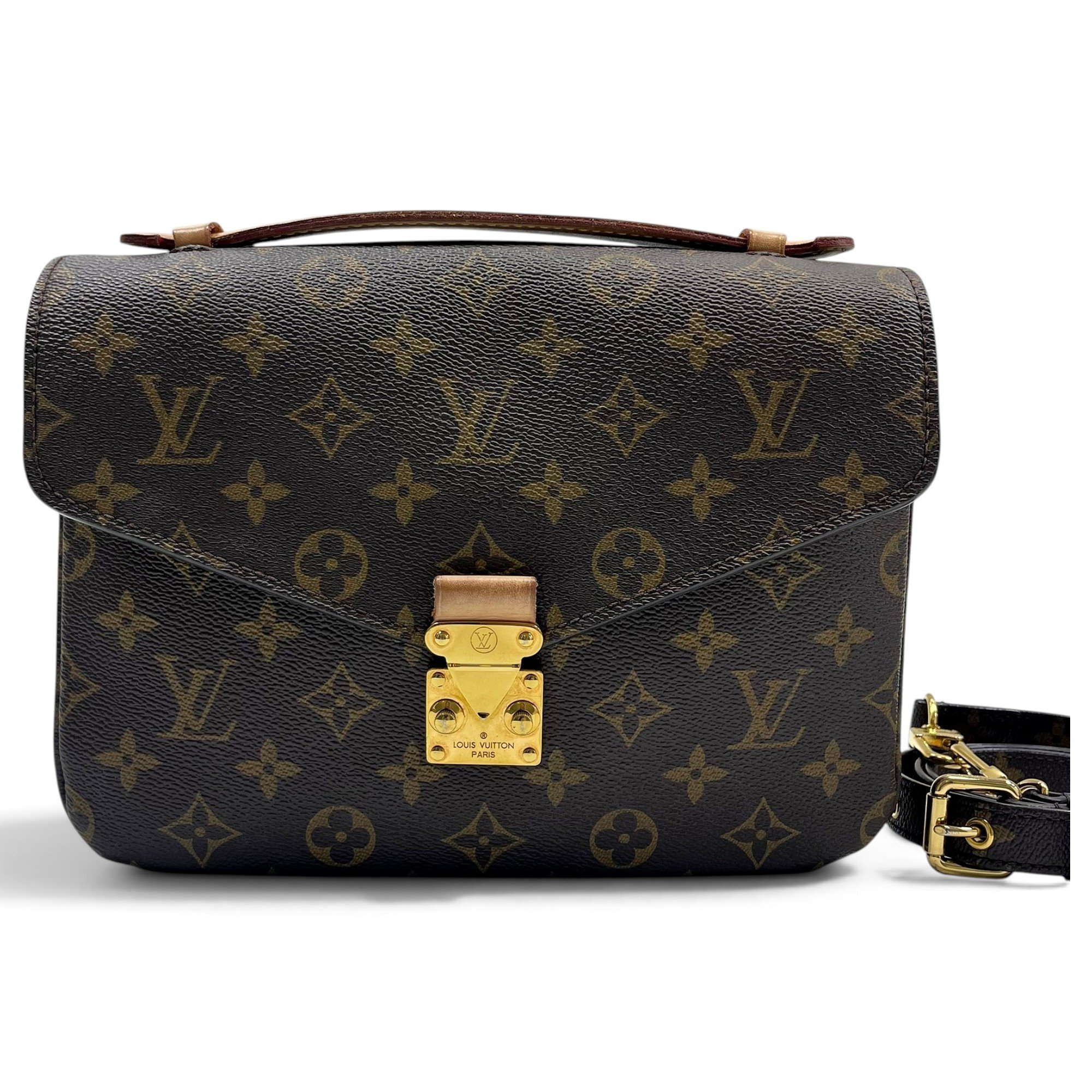 Metis leather handbag