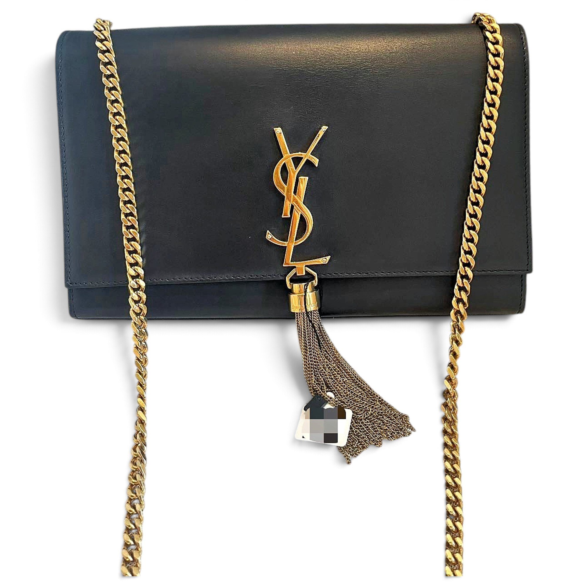 Pompom Kate leather crossbody bag