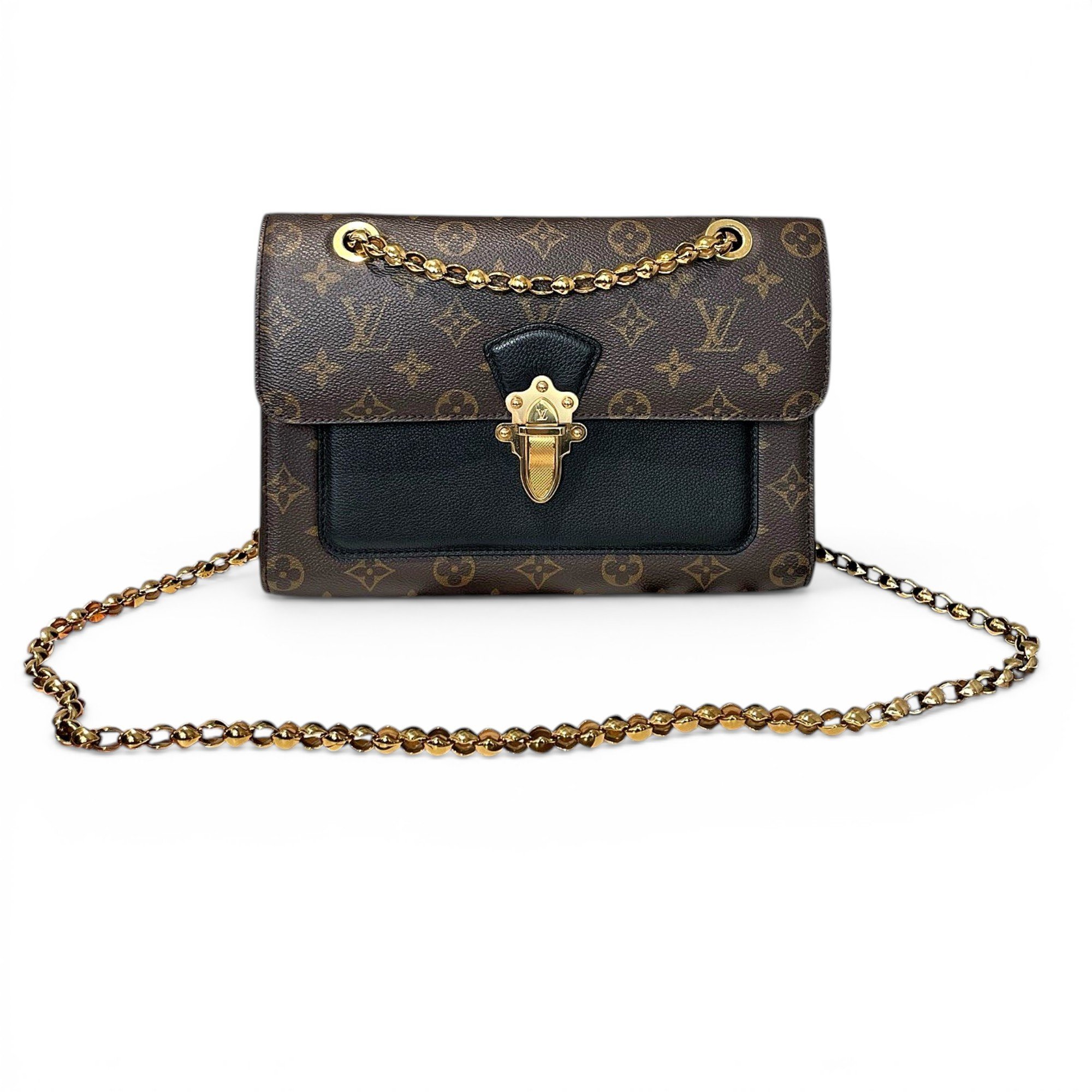 Victoire leather handbag