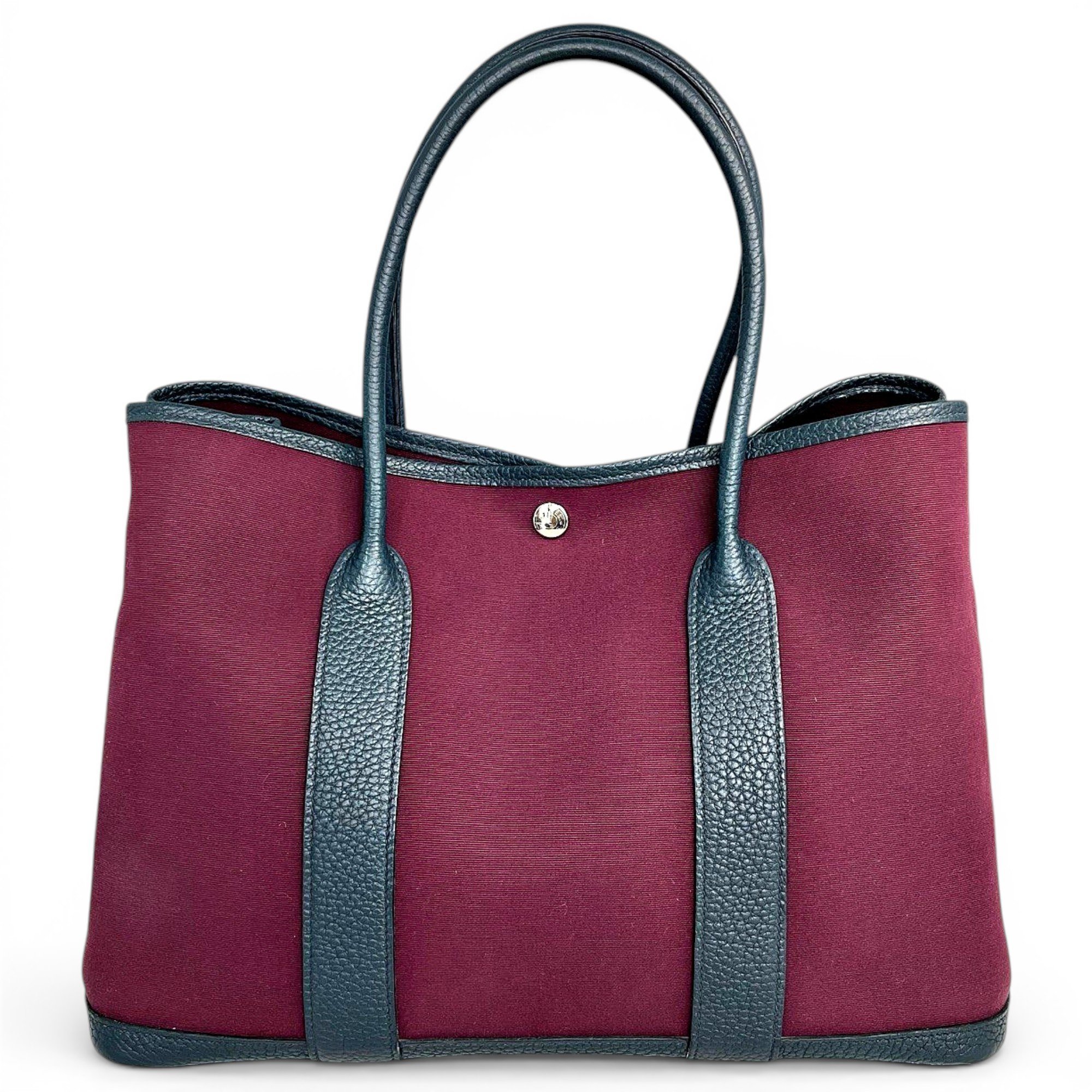 Garden Party leather handbag