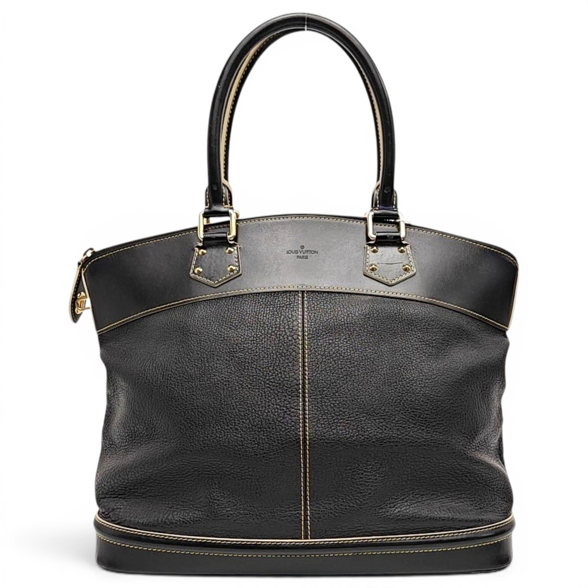 Lockit leather handbag
