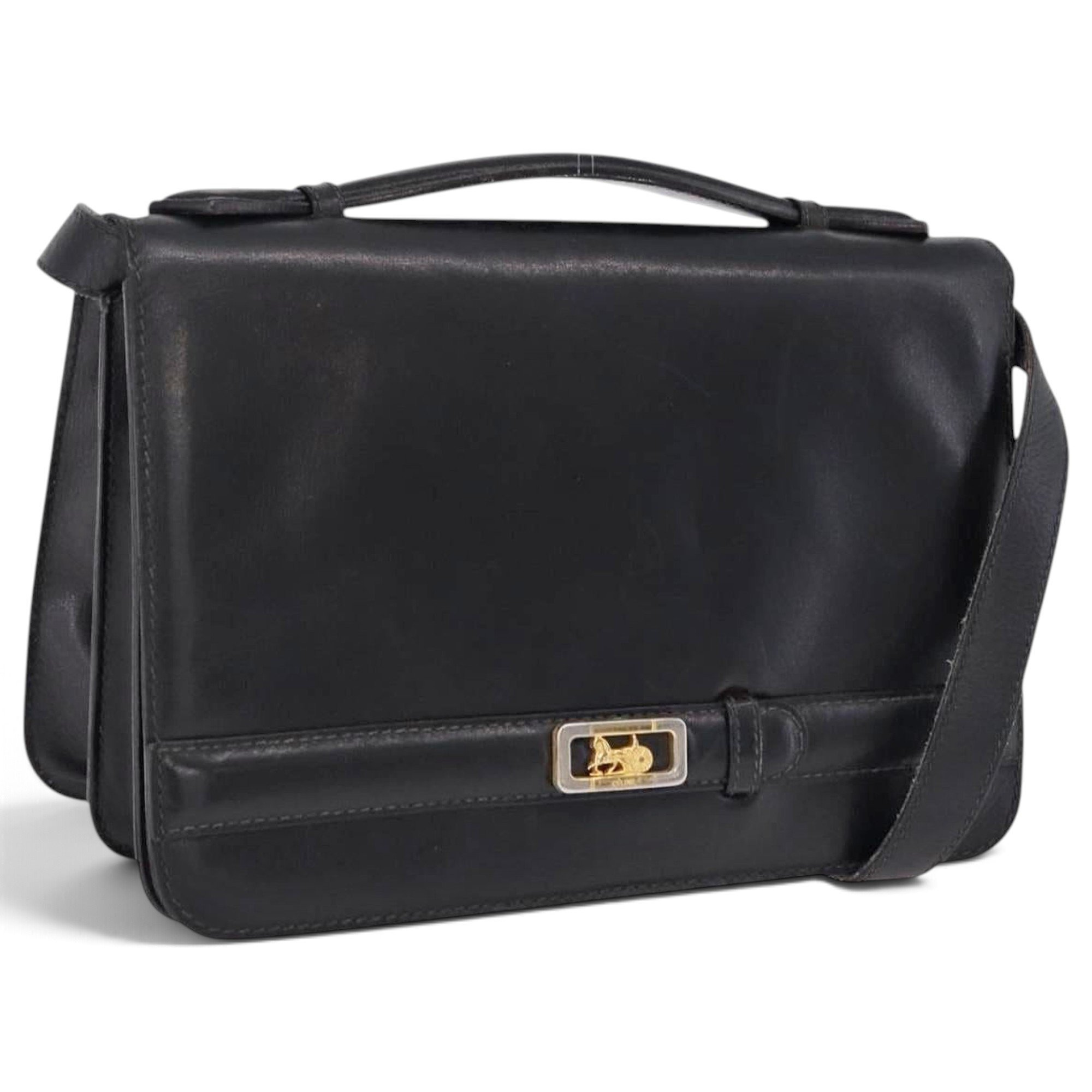 Leather handbag