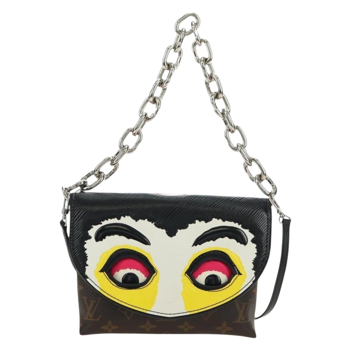 Kabuki leather handbag