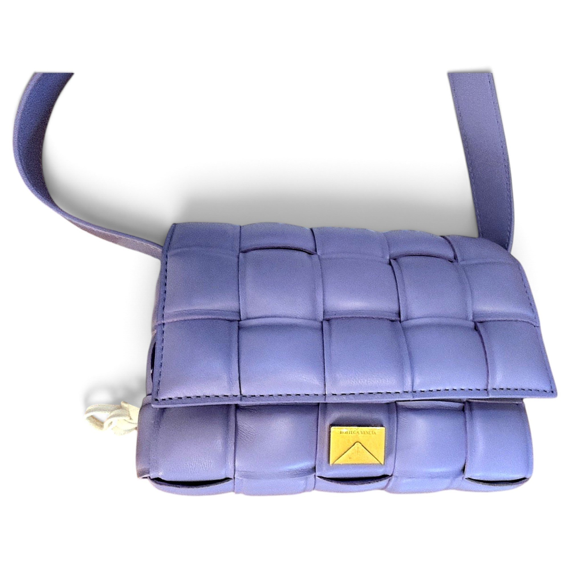 Cassette Padded leather crossbody bag
