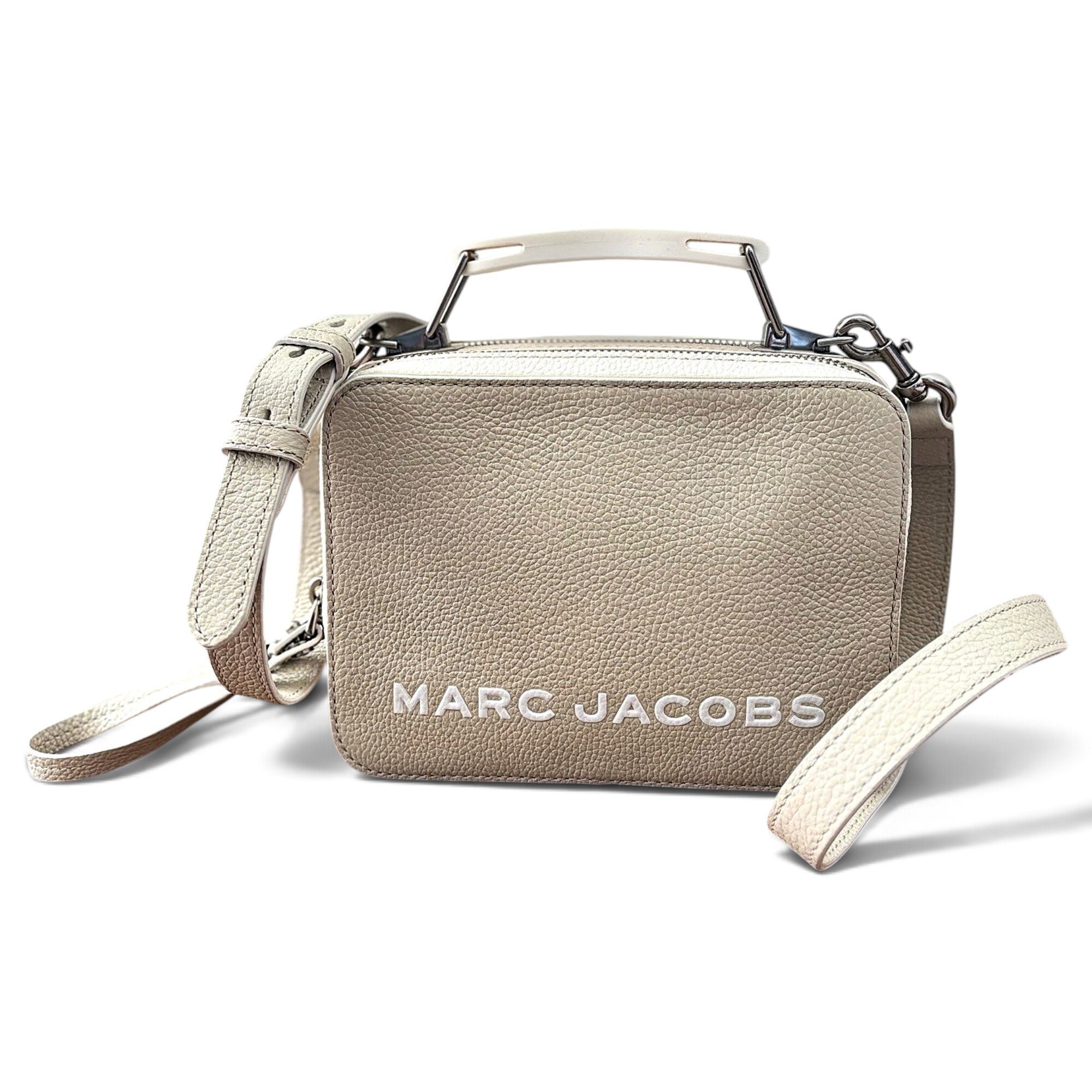 Marc Jacobs The Box Bag leather crossbody bag