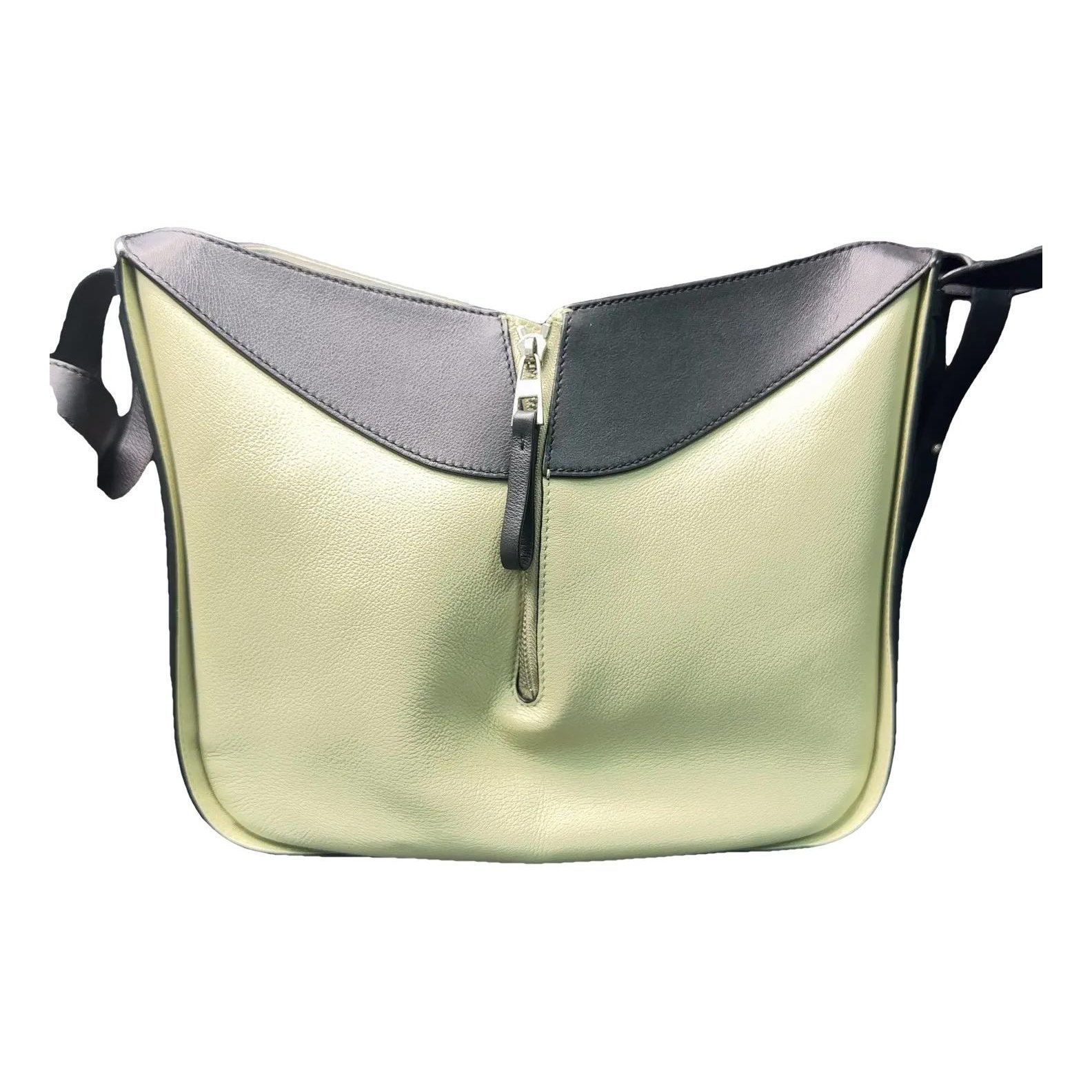 Hammock leather crossbody bag